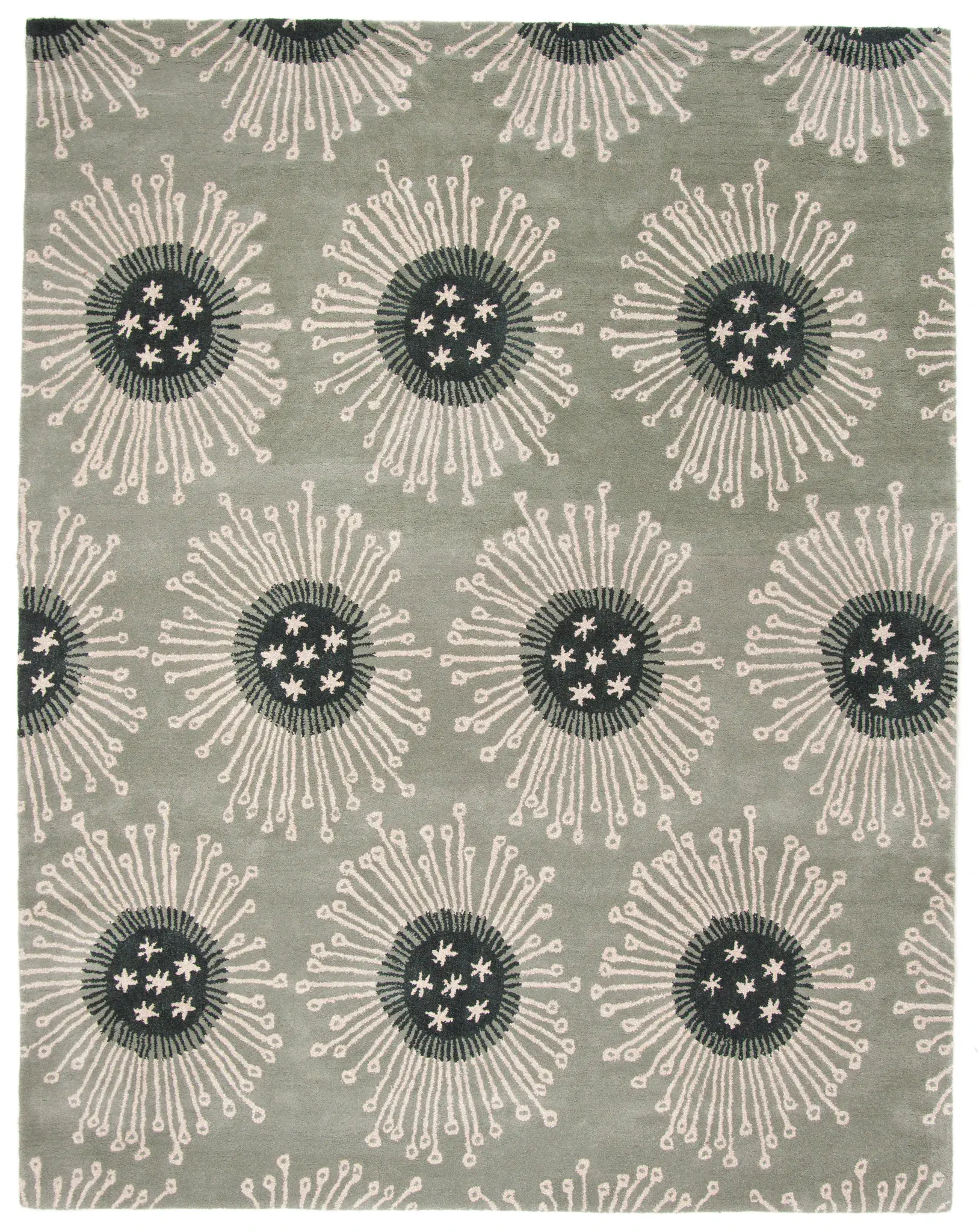 Soho Mid-Century Spoke Starburst Hand-Tufted Rug