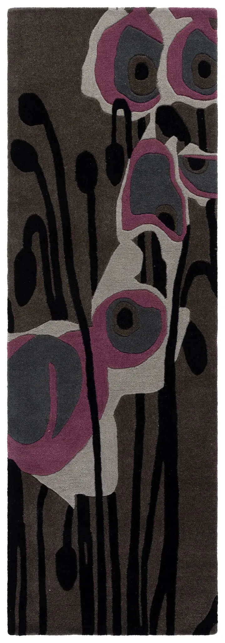 Soho Abstract Floral Hand-Tufted Wool Rug