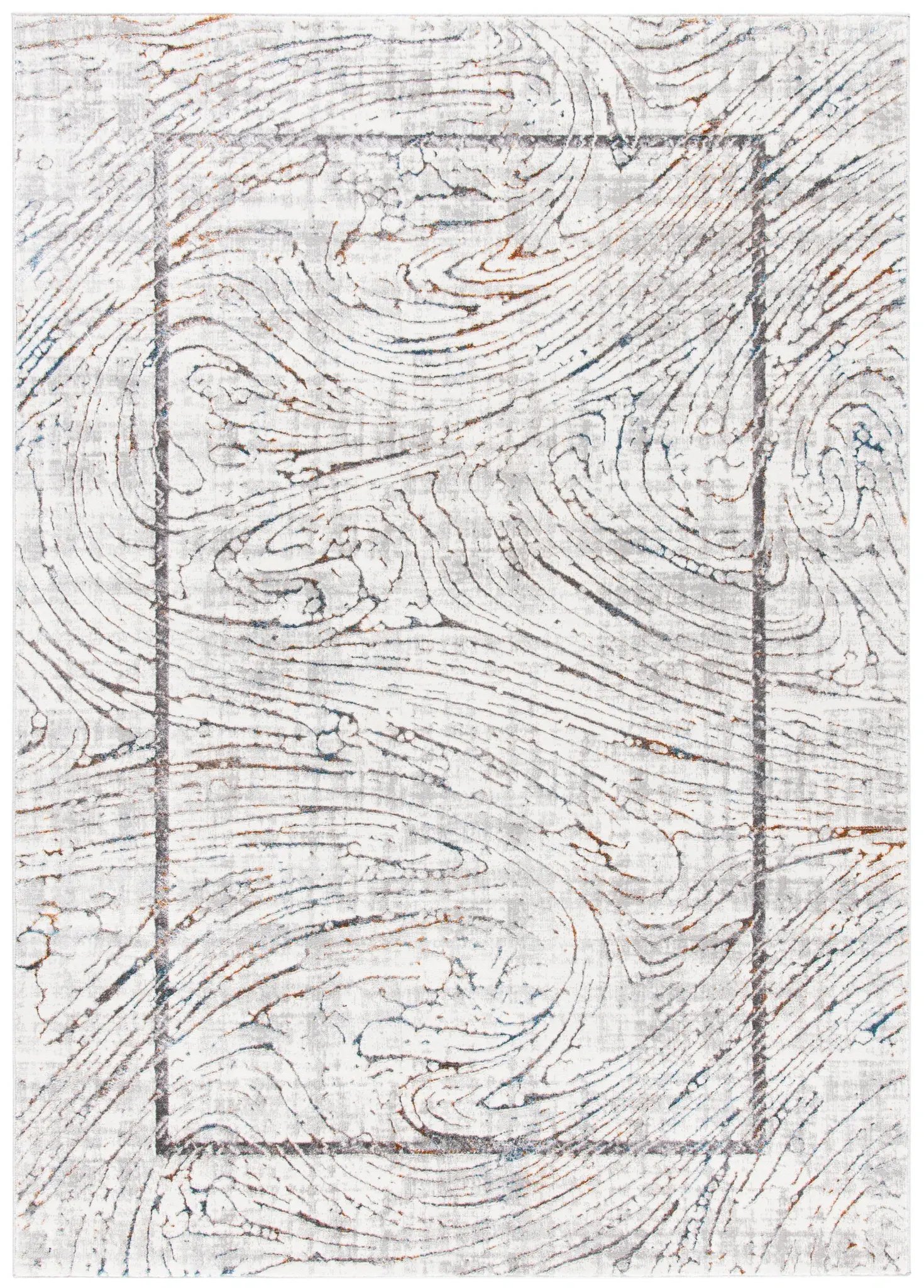 Sonoma Framed Woodgrain Rug