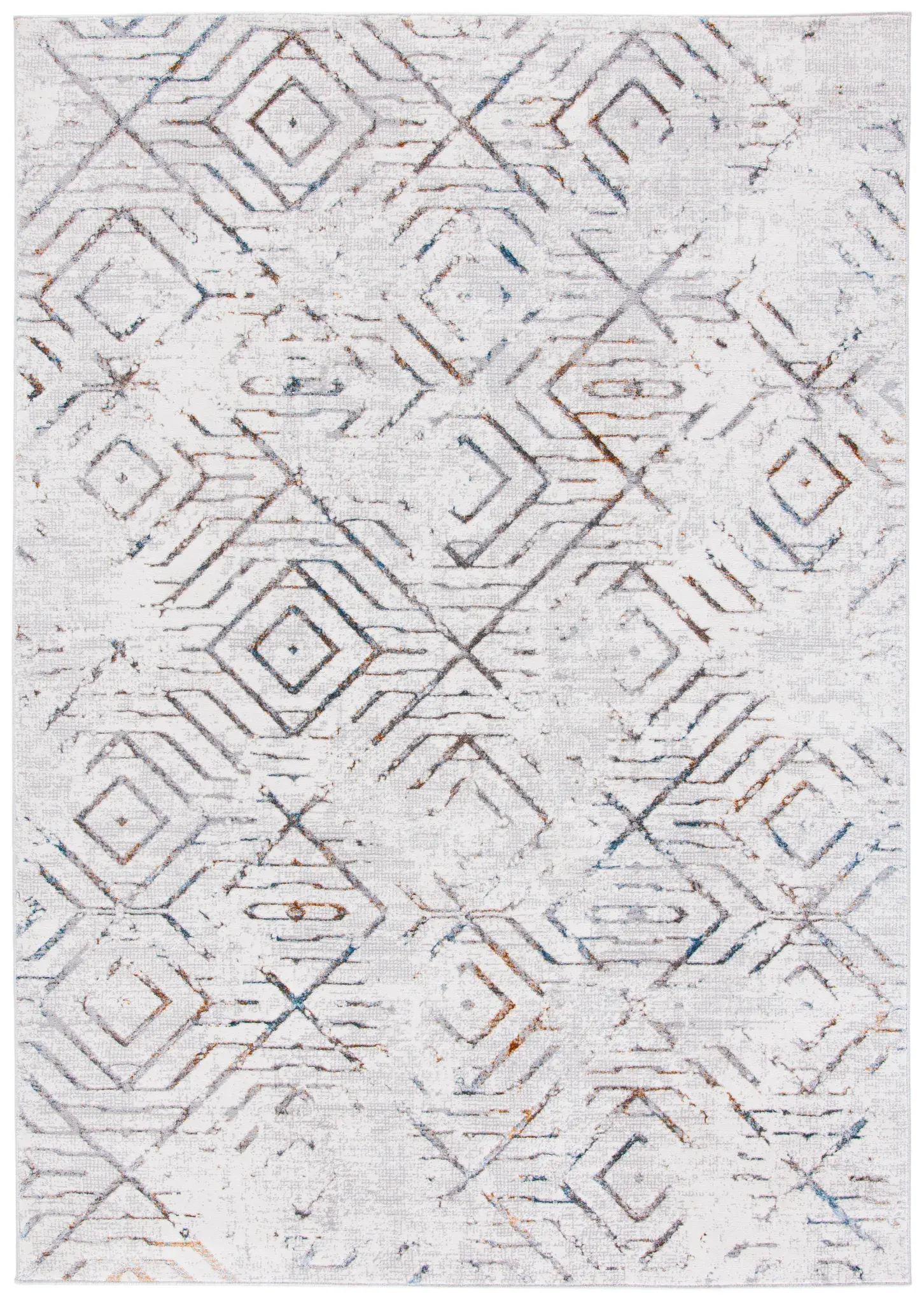Sonoma Distressed Diamond Rug