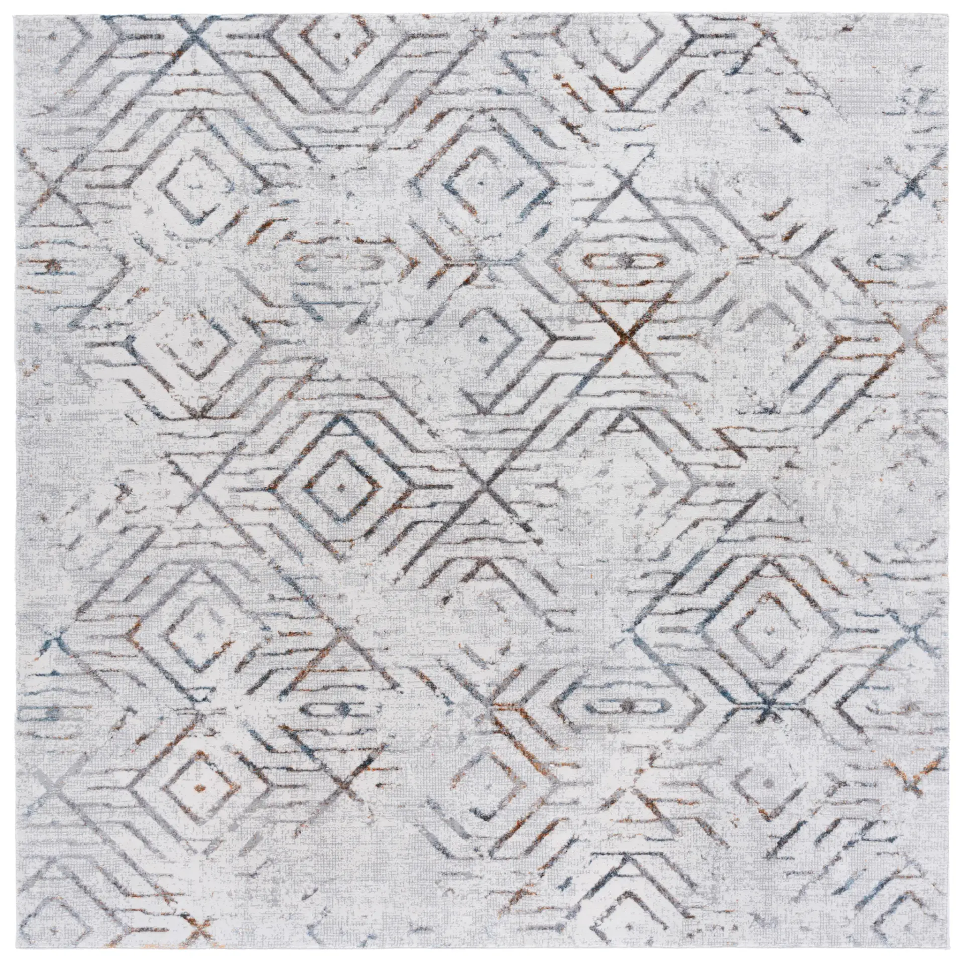 Sonoma Distressed Diamond Rug
