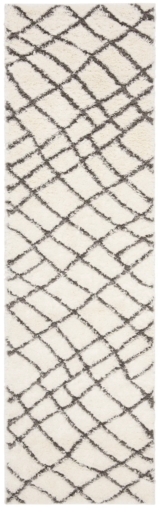 Sparta Loose Grid Shag Rug