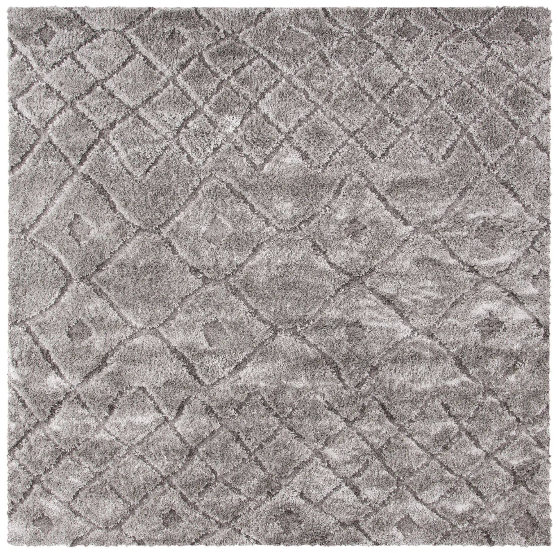 Sparta Diamond Trellis Shag Rug