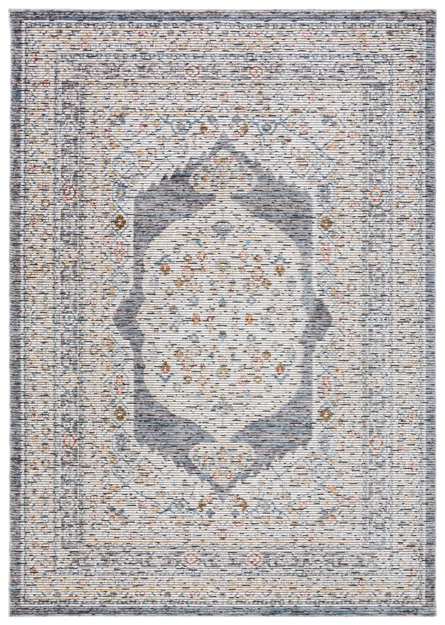 Sierra Medallion Bordered Rug