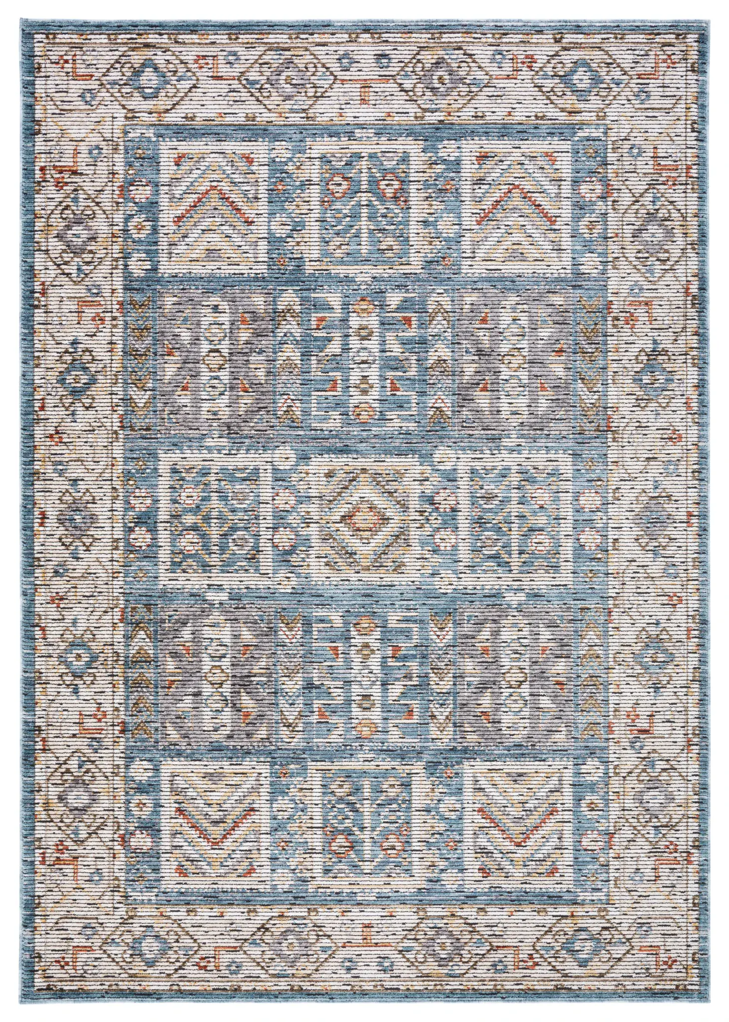 Sierra Geometric Panel Rug
