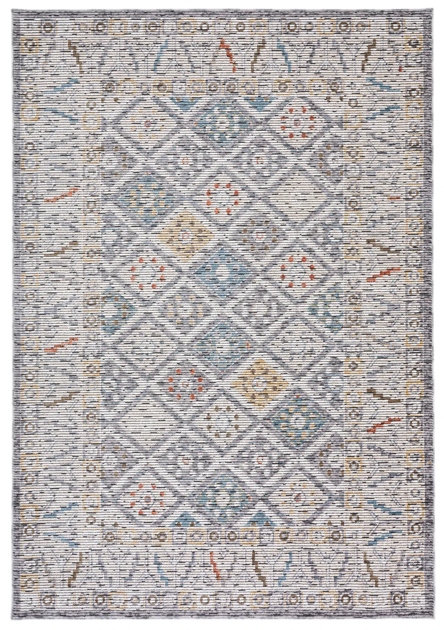 Sierra Diamond Grid Rug