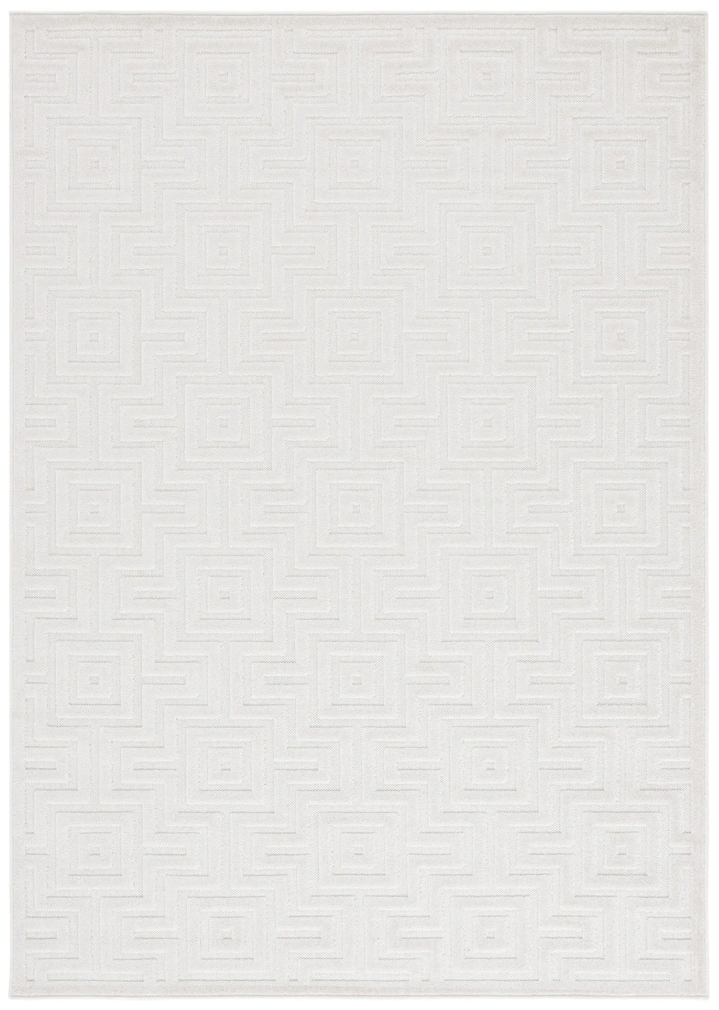 Stella Interlocking Squares Outdoor Rug