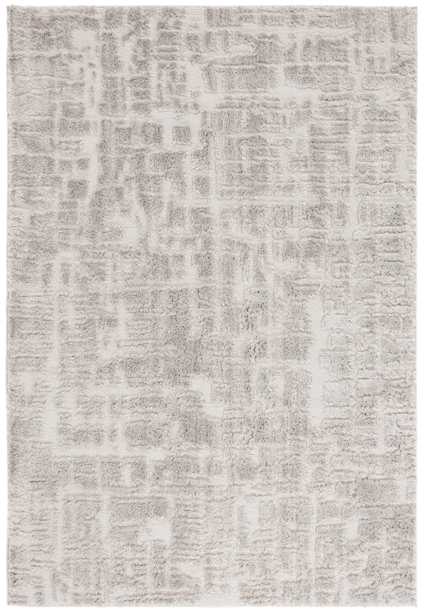Seattle Shag Abstract Block Rug