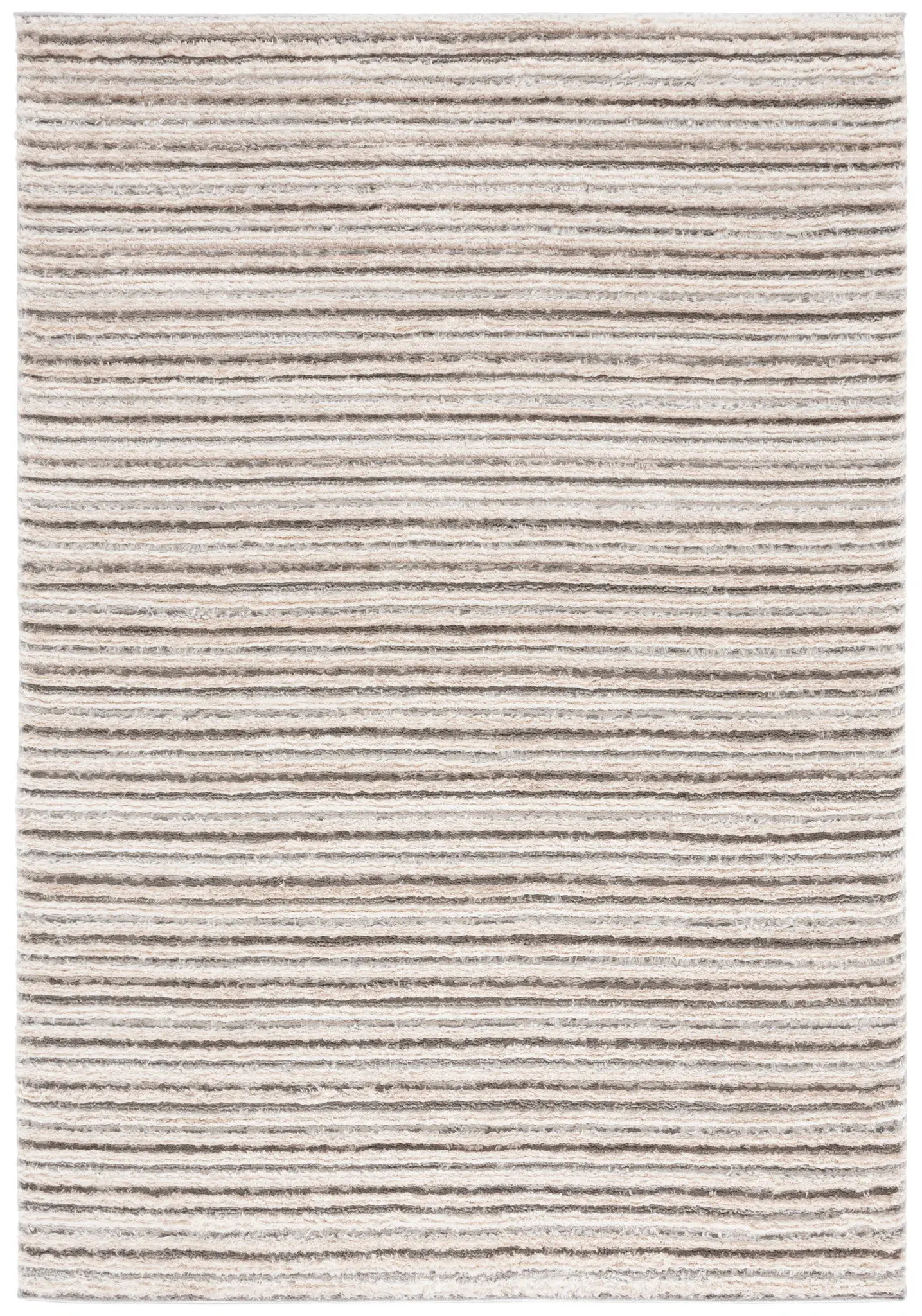 Seattle Shag Ribbed Stripe Rug