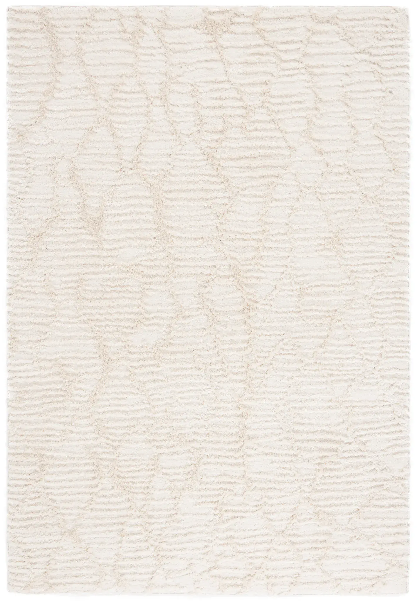 Seattle Shag Ribbed Diamond Rug
