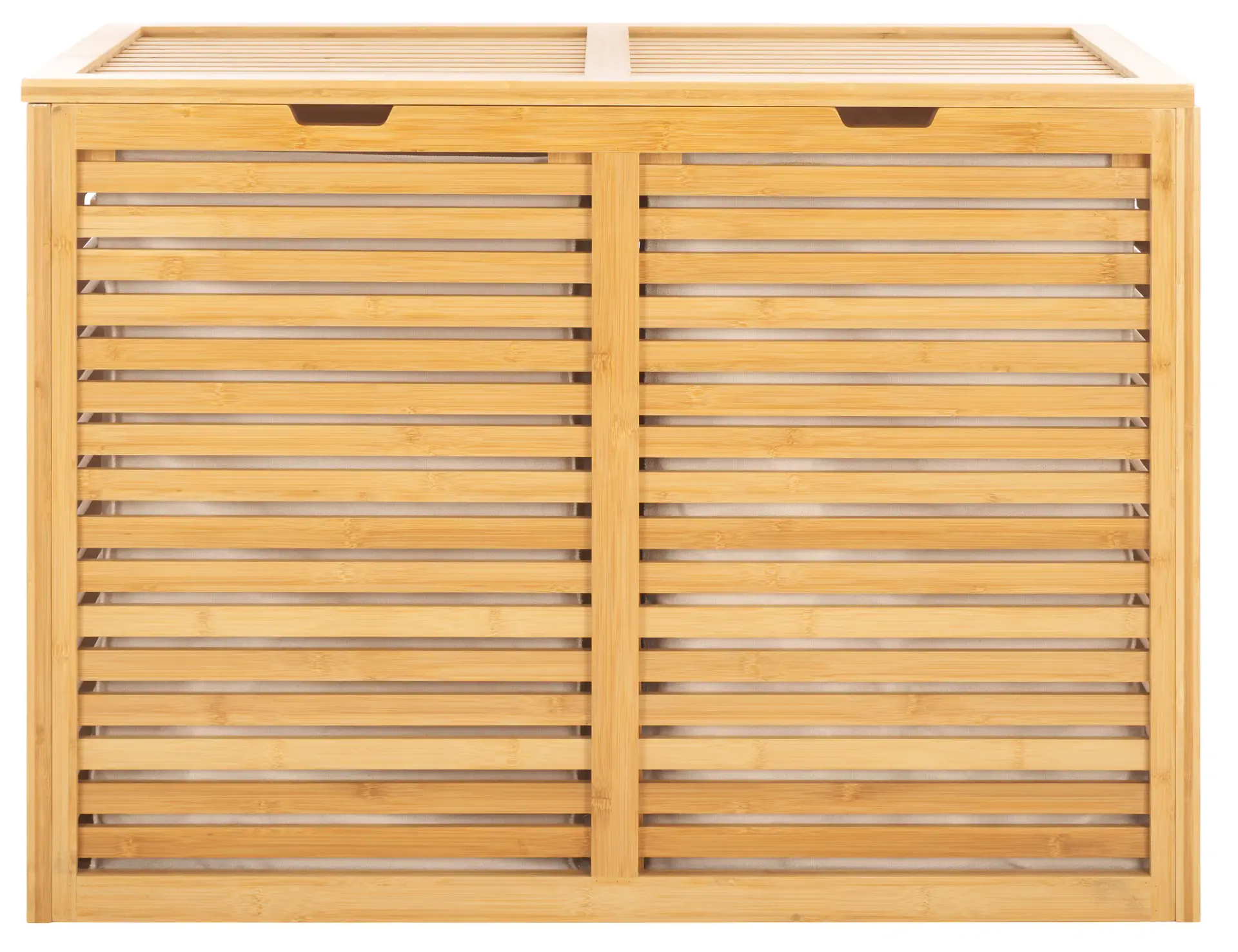 Lahiri Two-Compartment Laundry Basket