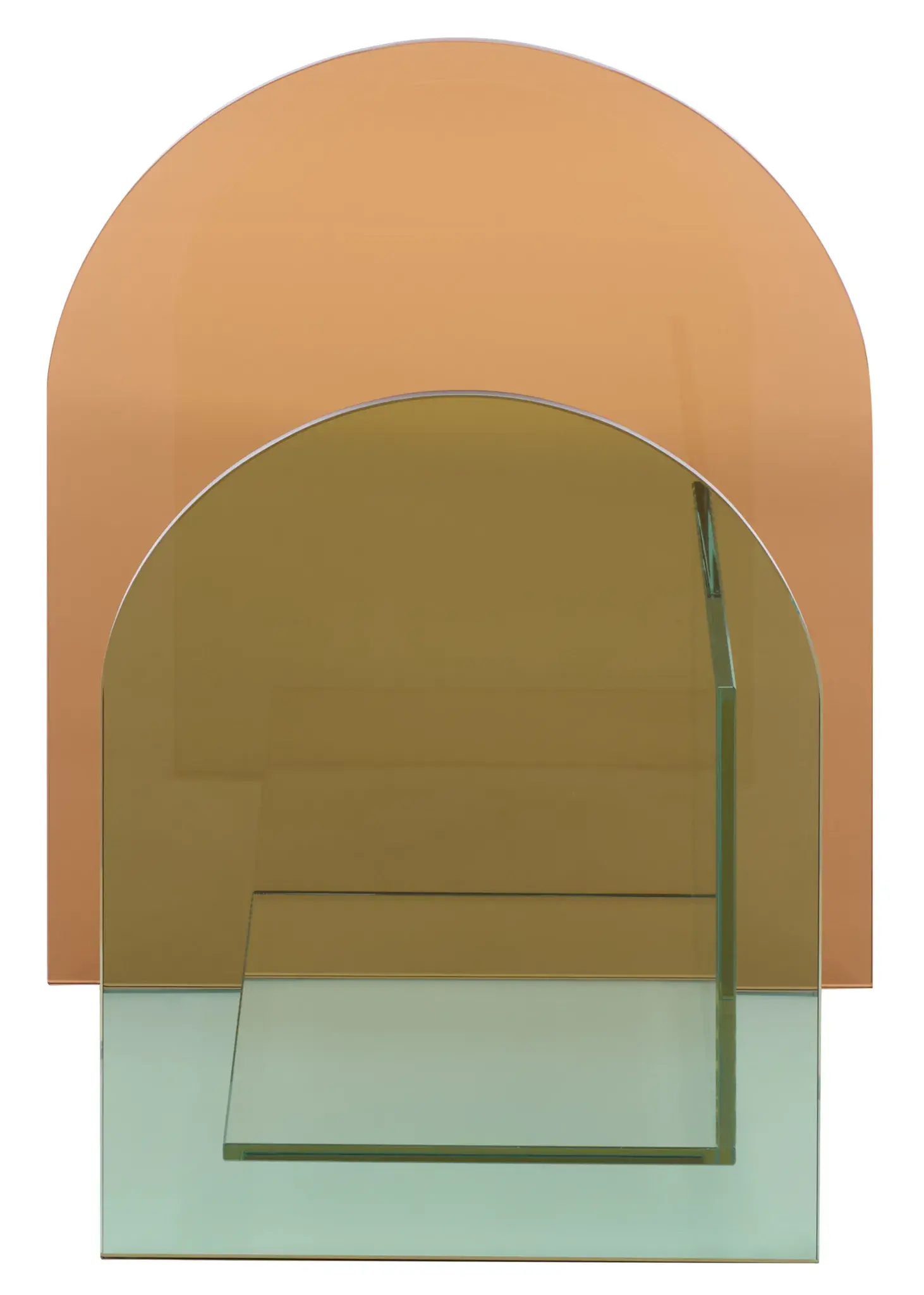 Ares Tinted Glass Book Display