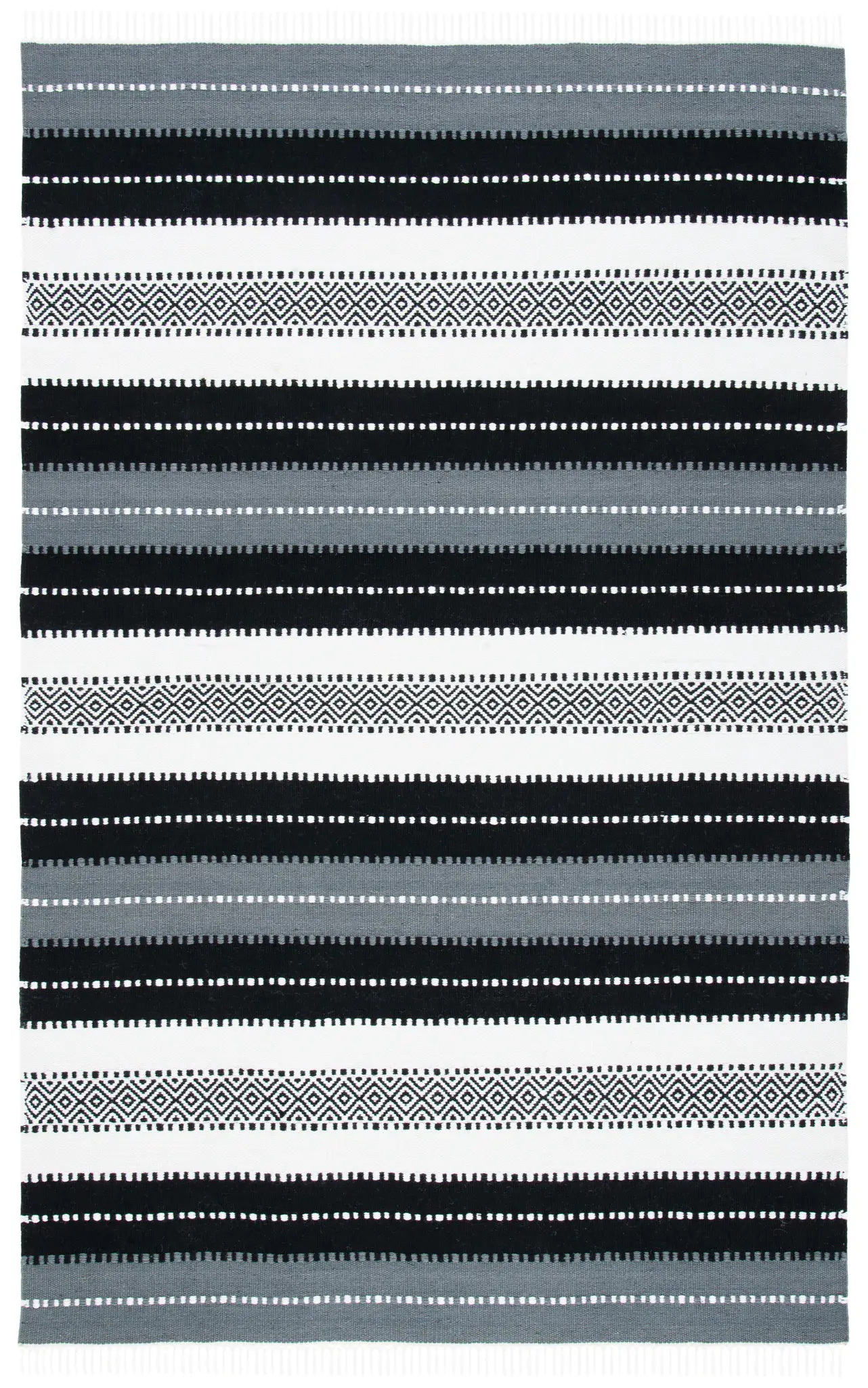 Striped Kilim Flatweave Rug