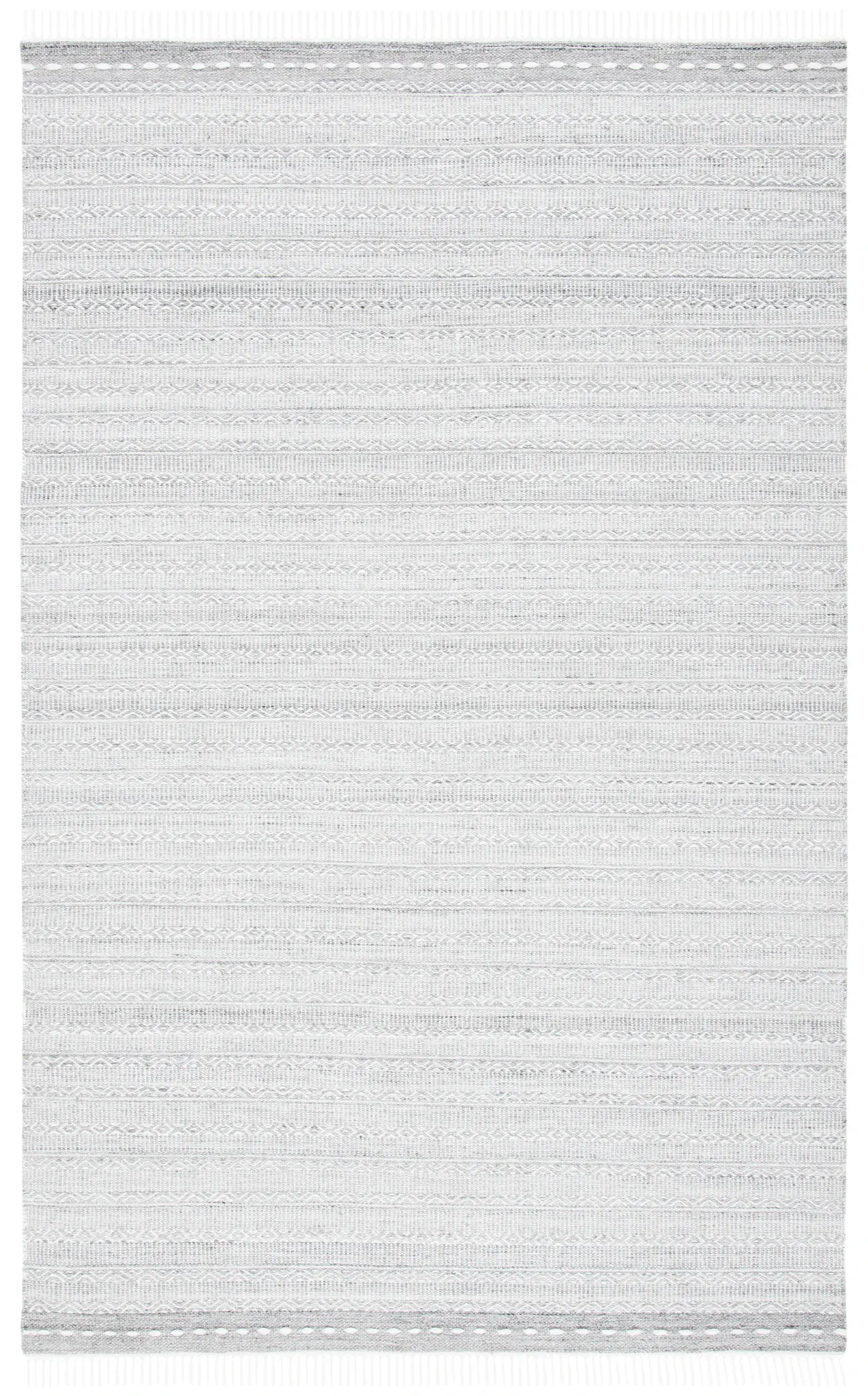Striped Kilim Tonal Geometric Rug