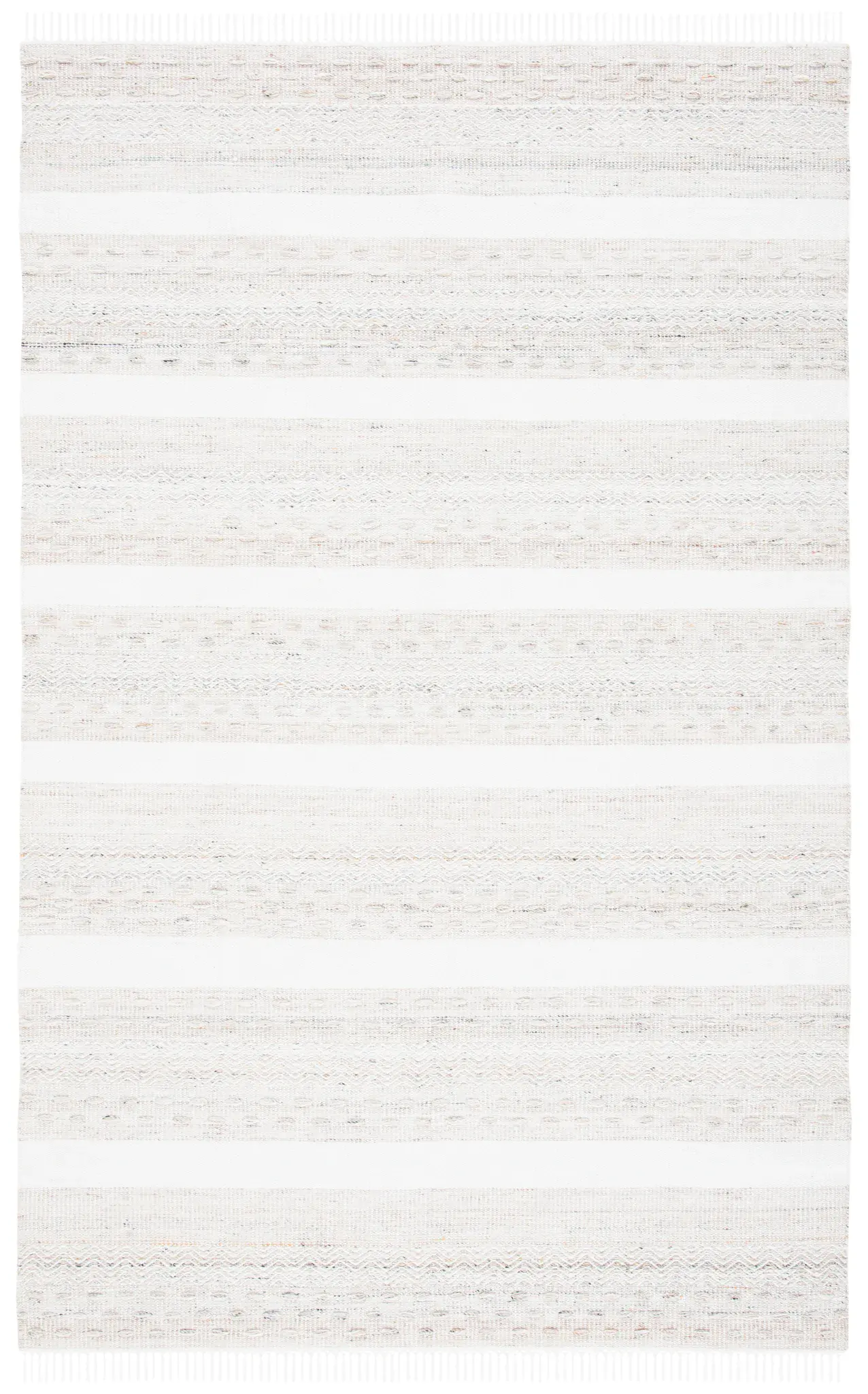 Striped Kilim Scandinavian Textured Rug
