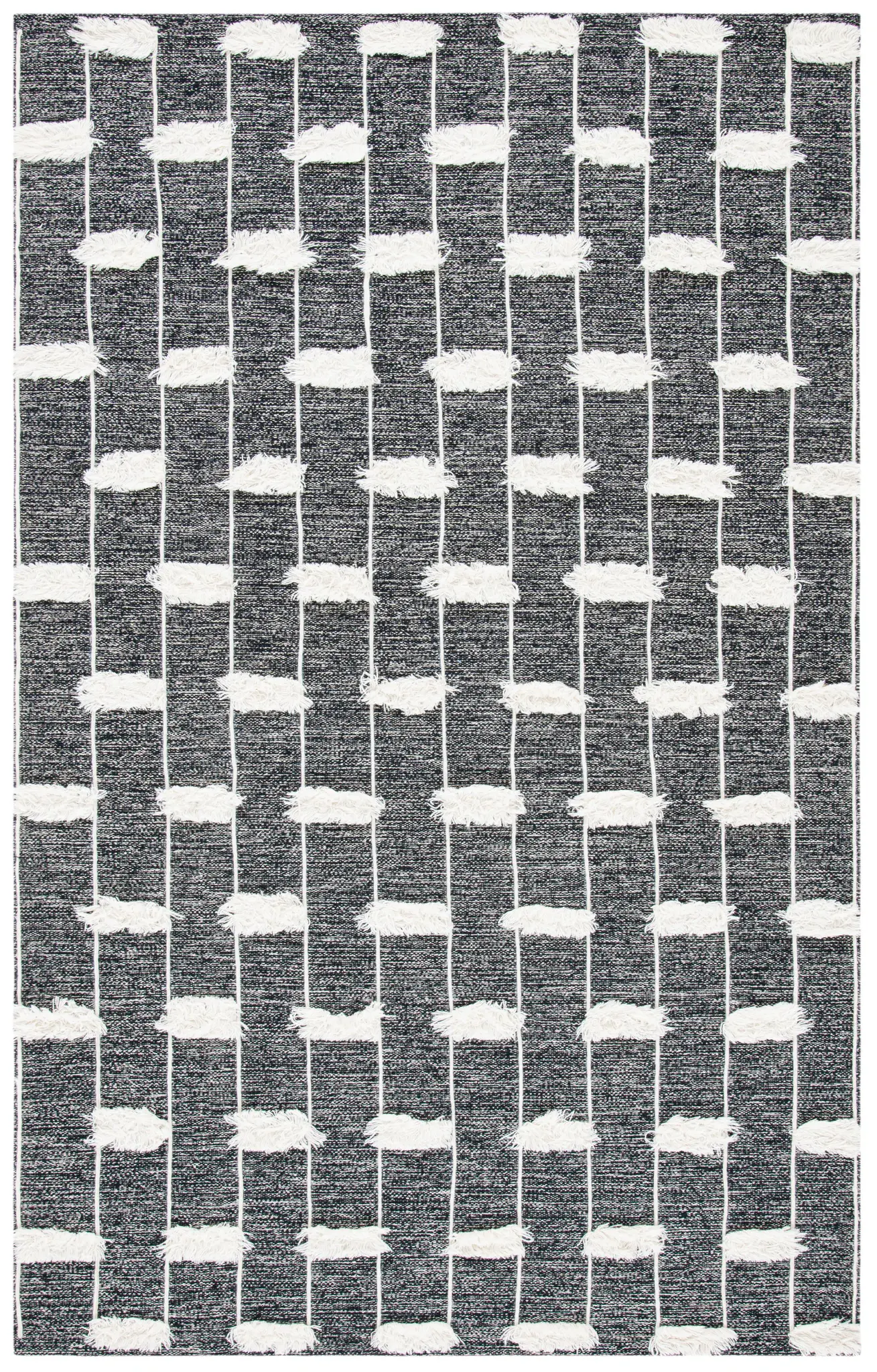 Striped Kilim Modern Geometric Hand-Woven Rug