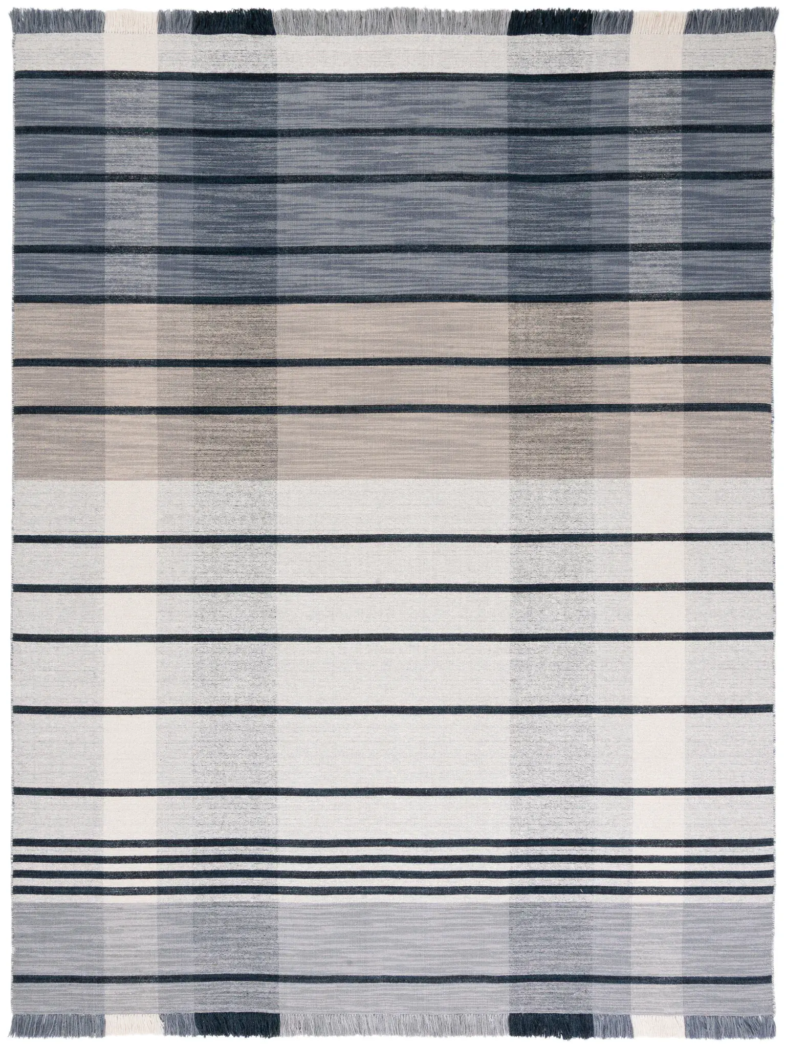 Striped Kilim Scandinavian Rug