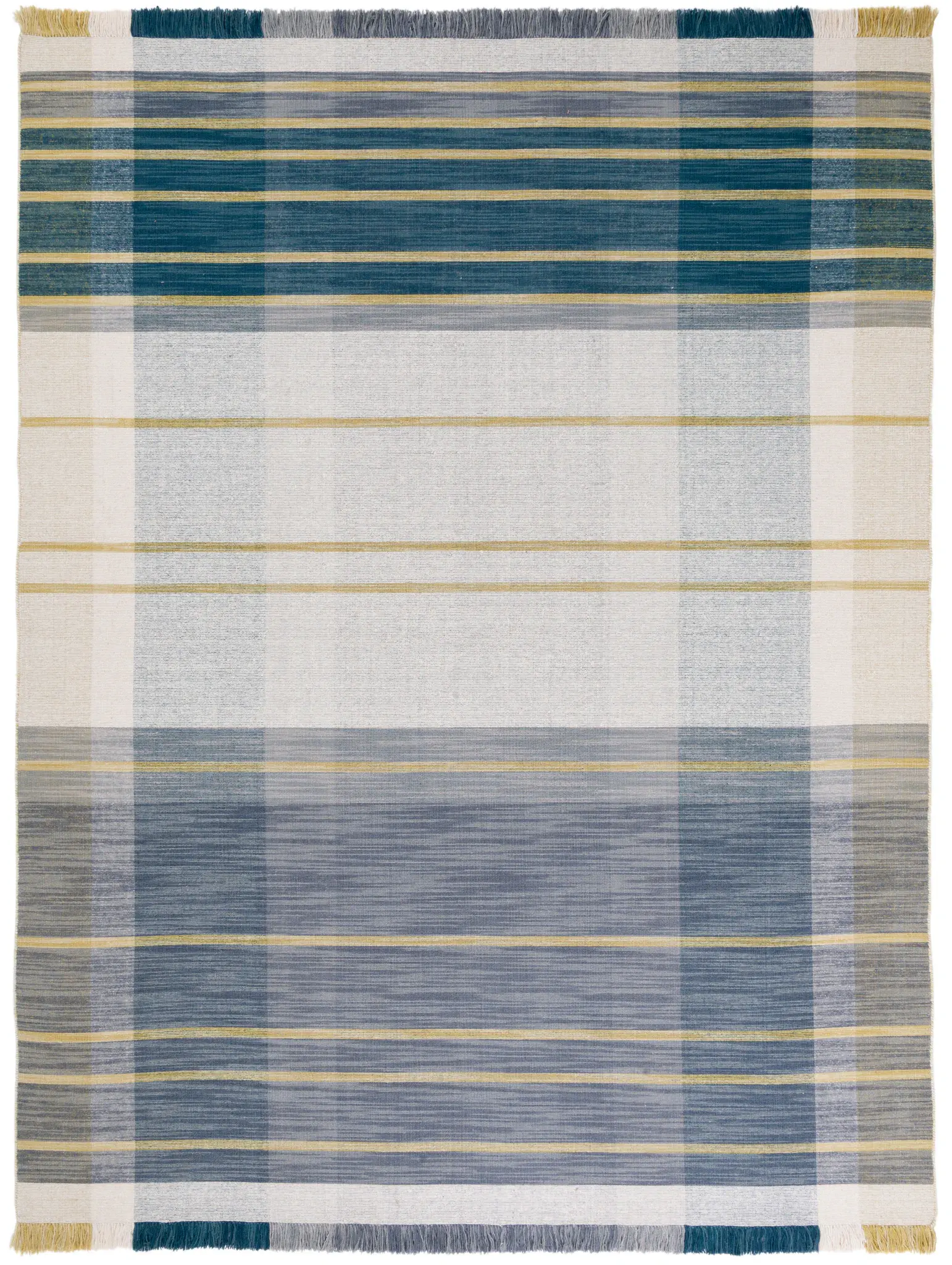 Striped Kilim Farmhouse Banded Rug