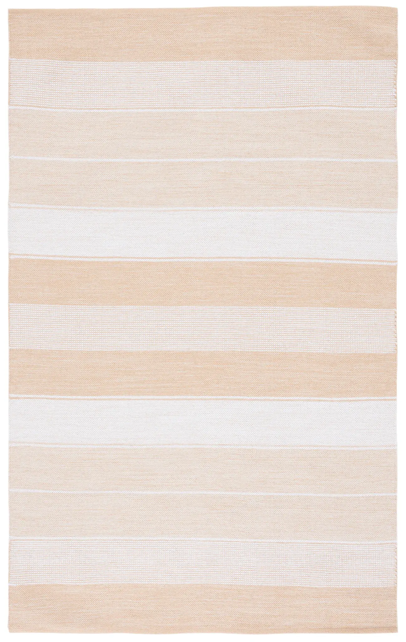 Striped Kilim Coastal Banded Stripe Cotton Rug