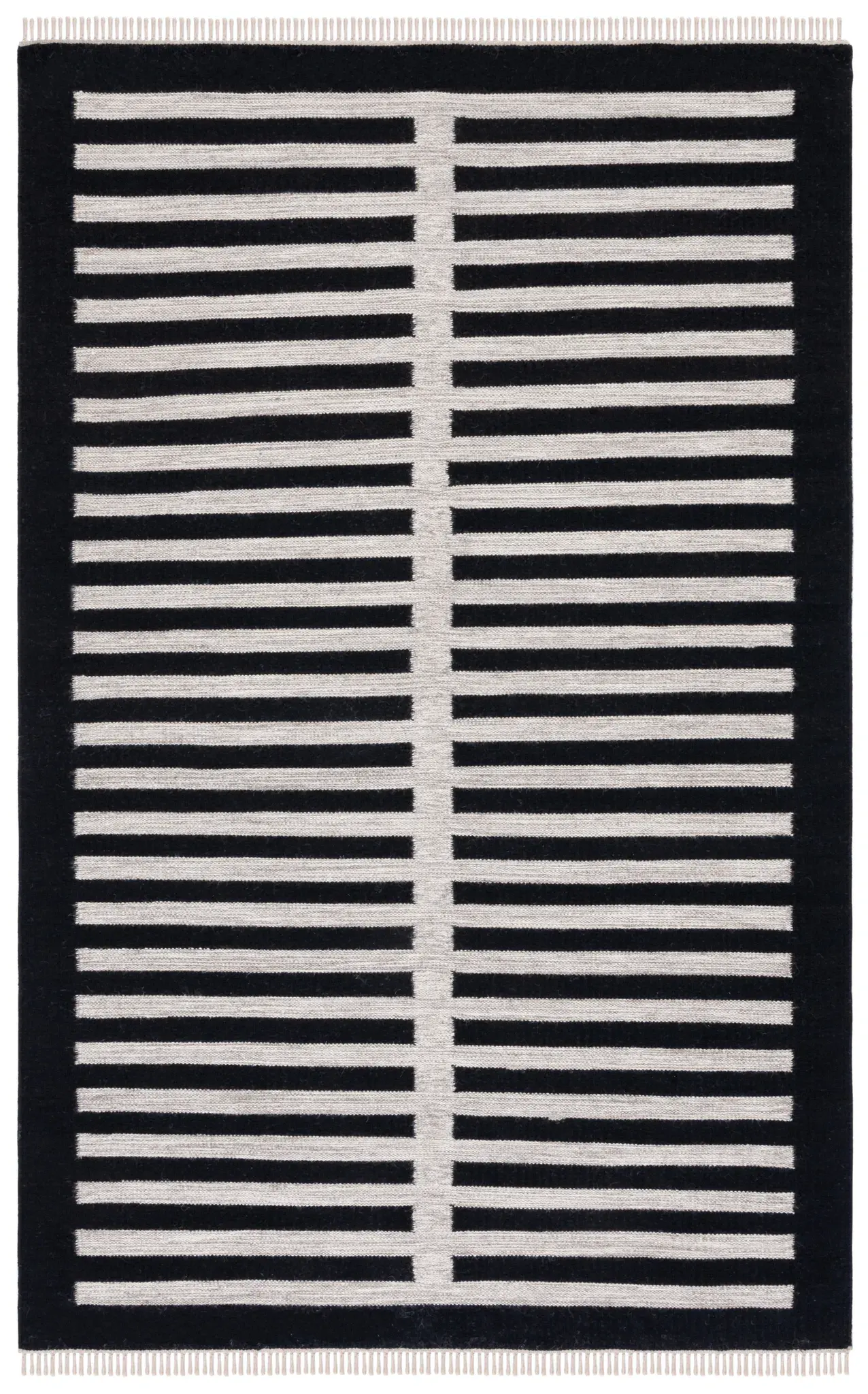 Striped Kilim Modern Wool Rug