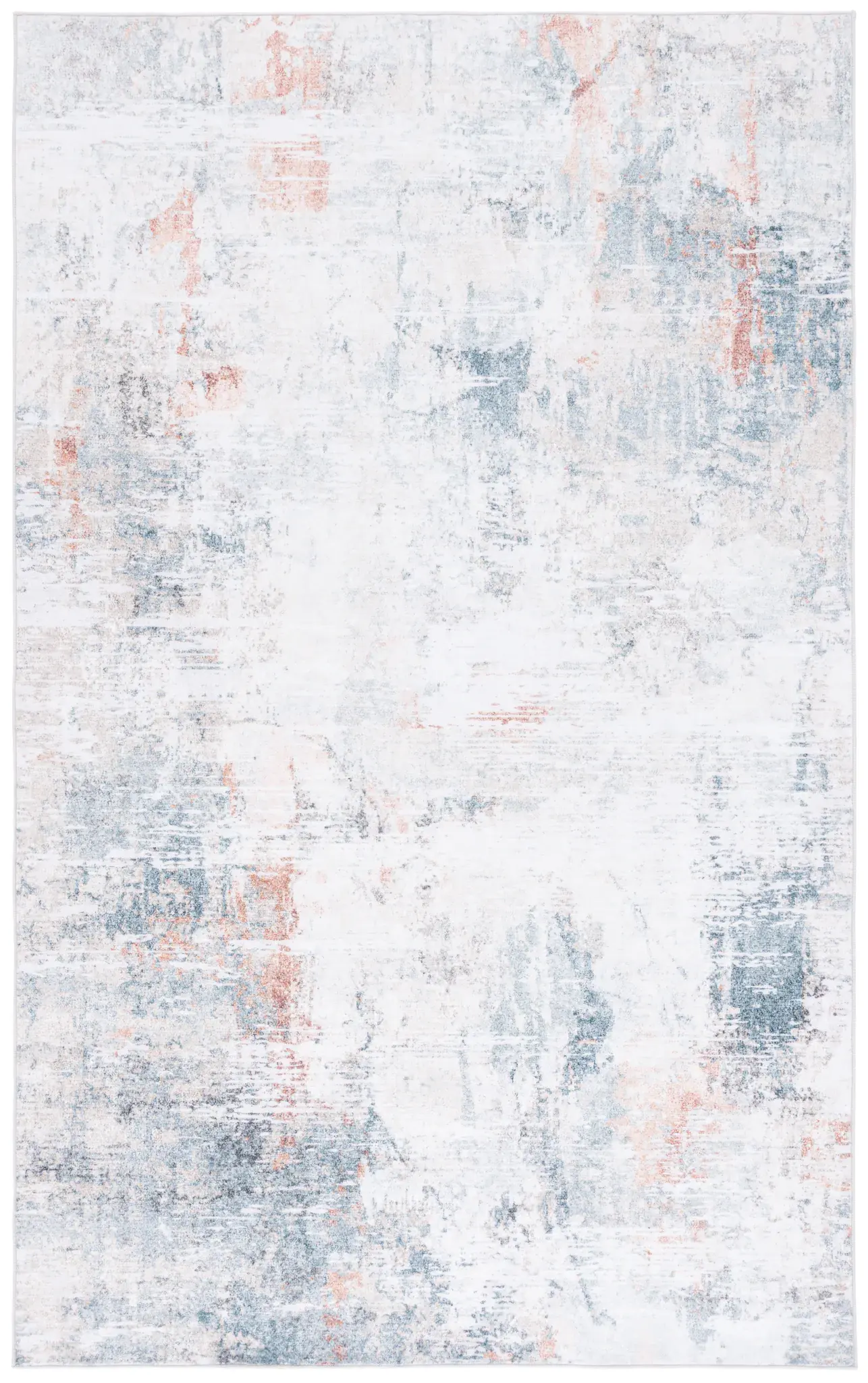 Santa Monica Abstract Mottled Washable Rug