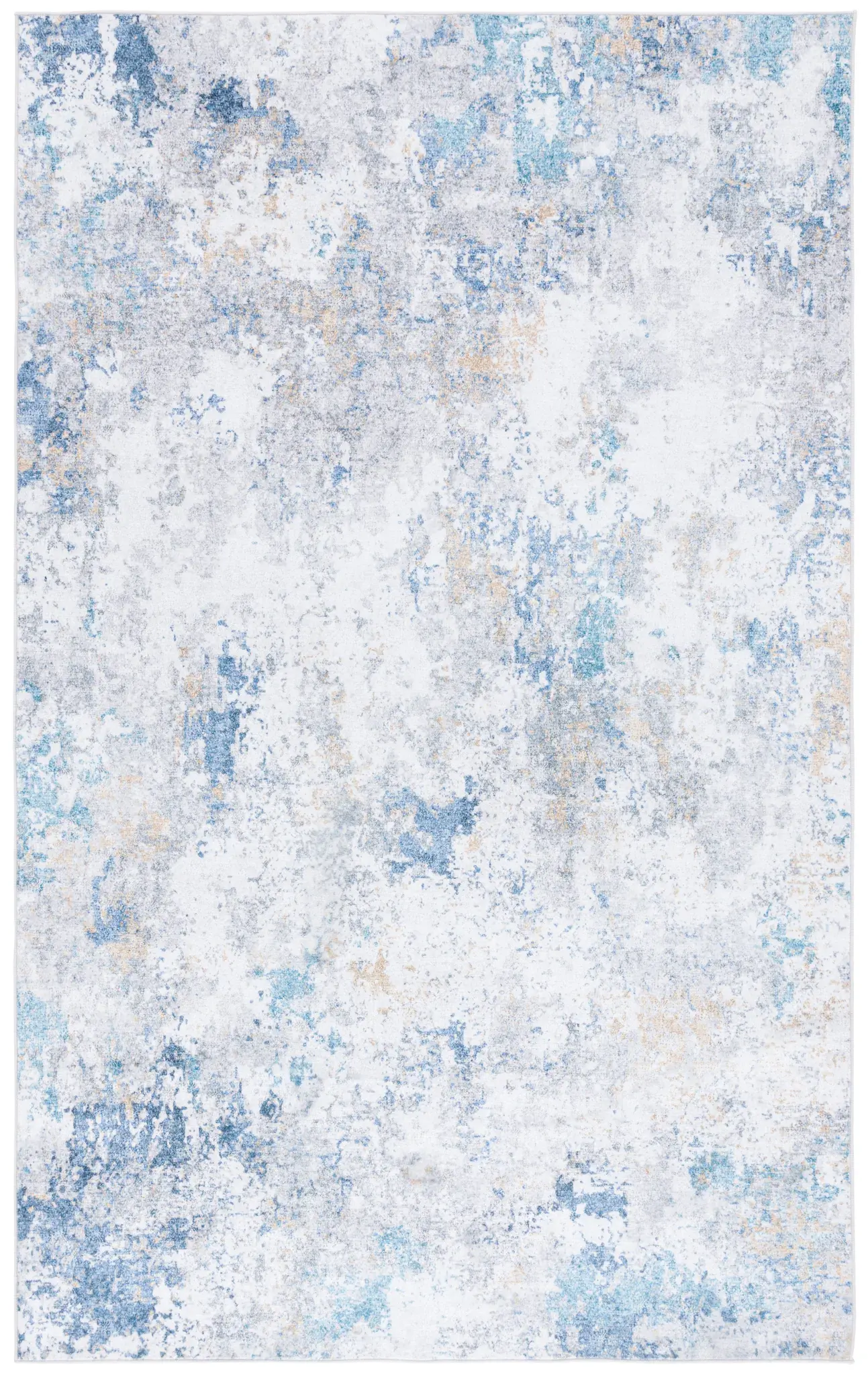 Santa Monica Mottled Abstract Washable Rug