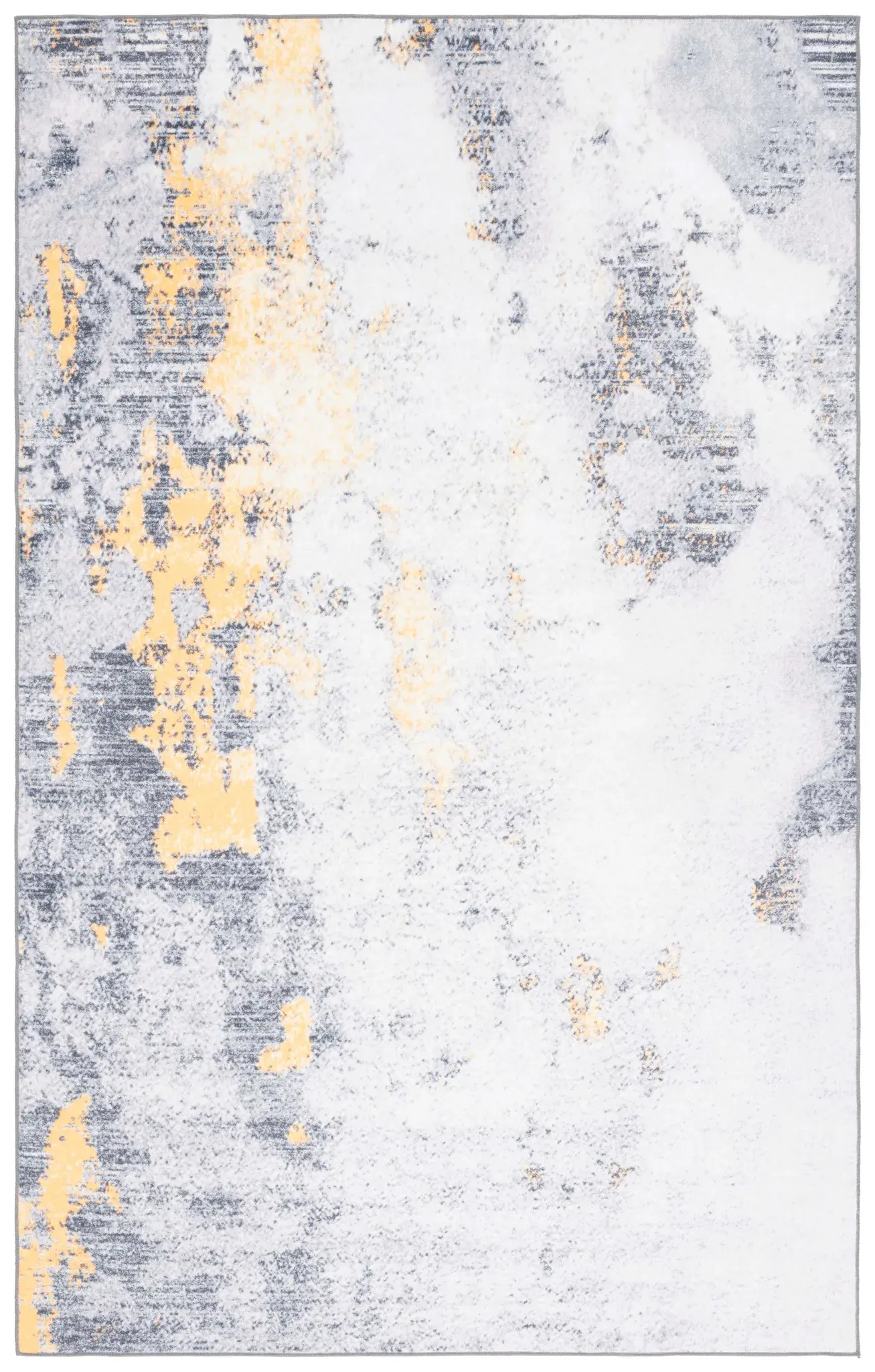Santa Monica Abstract Washable Rug