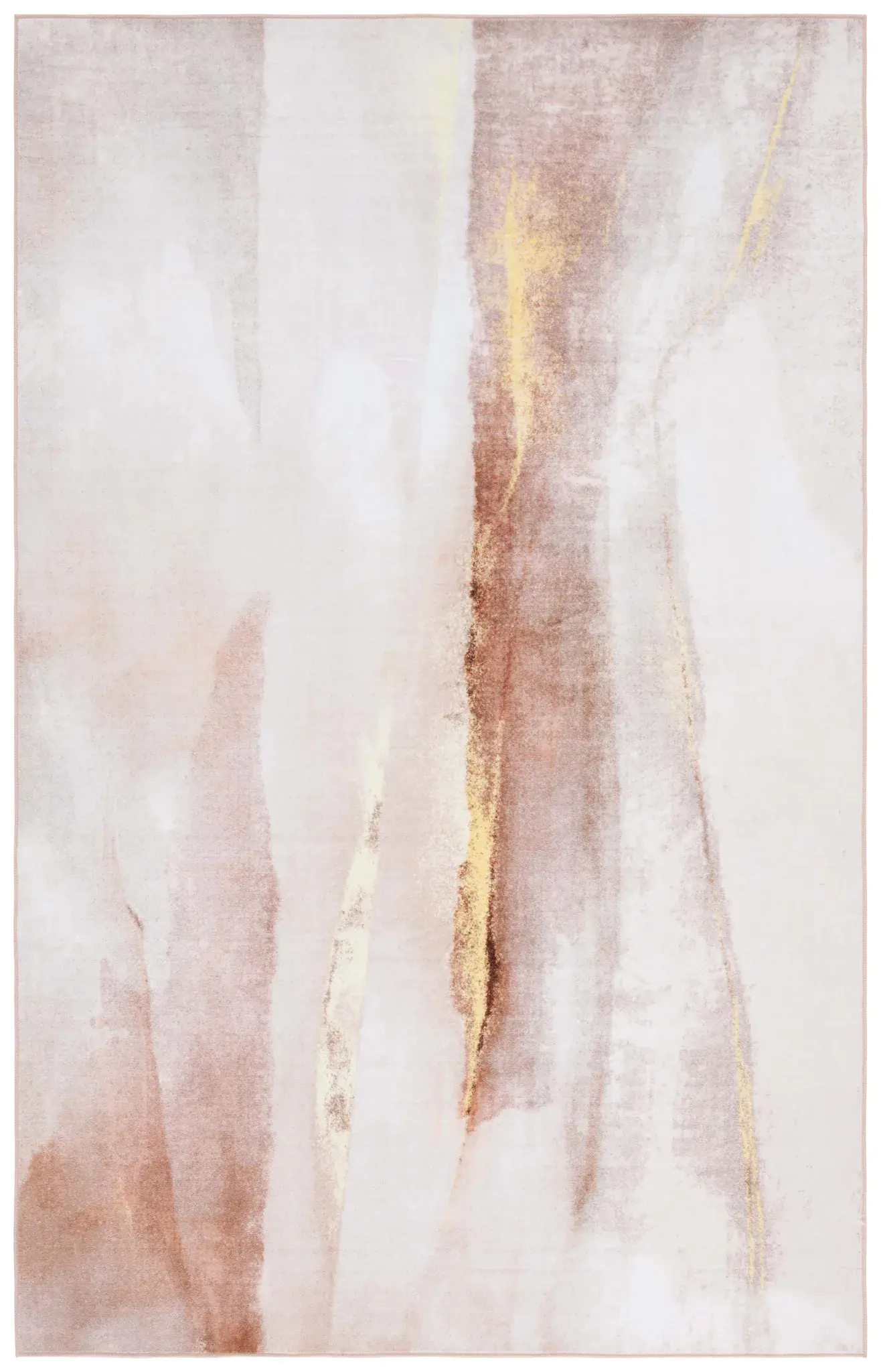 Santa Monica Abstract Landscape Washable Rug