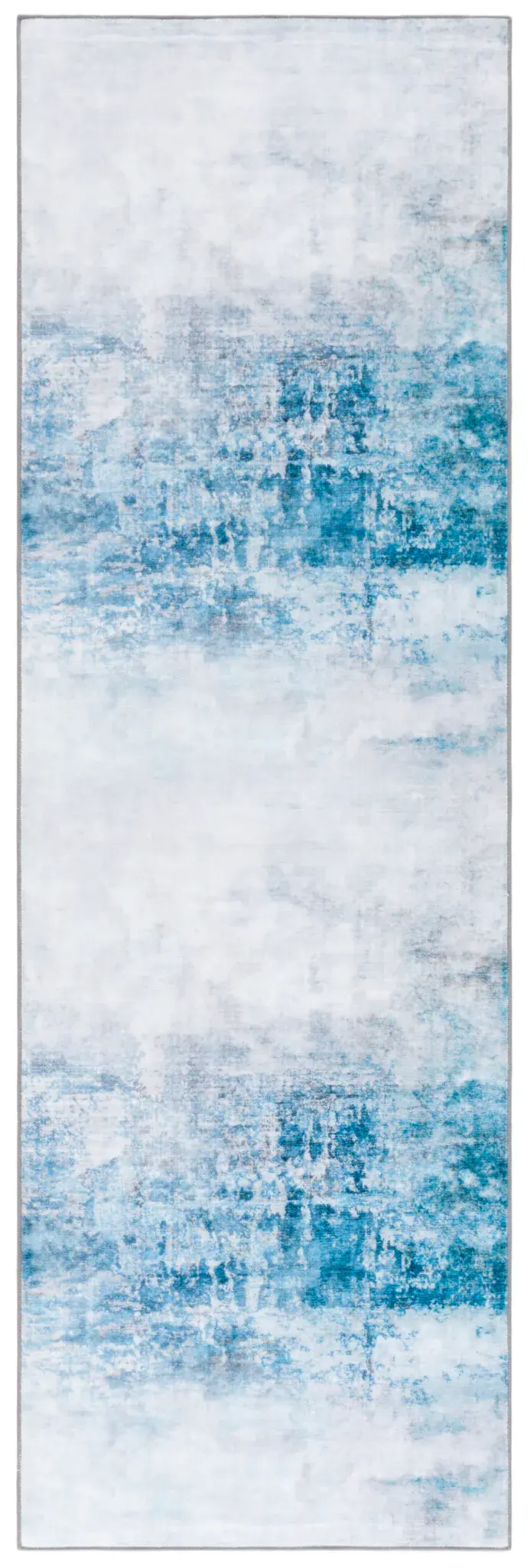 Santa Monica Abstract Waterfall Washable Rug