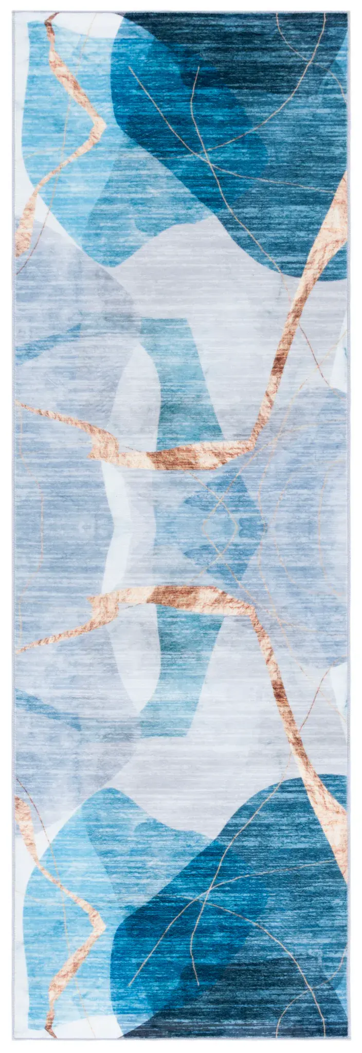 Santa Monica Abstract Marble Washable Rug