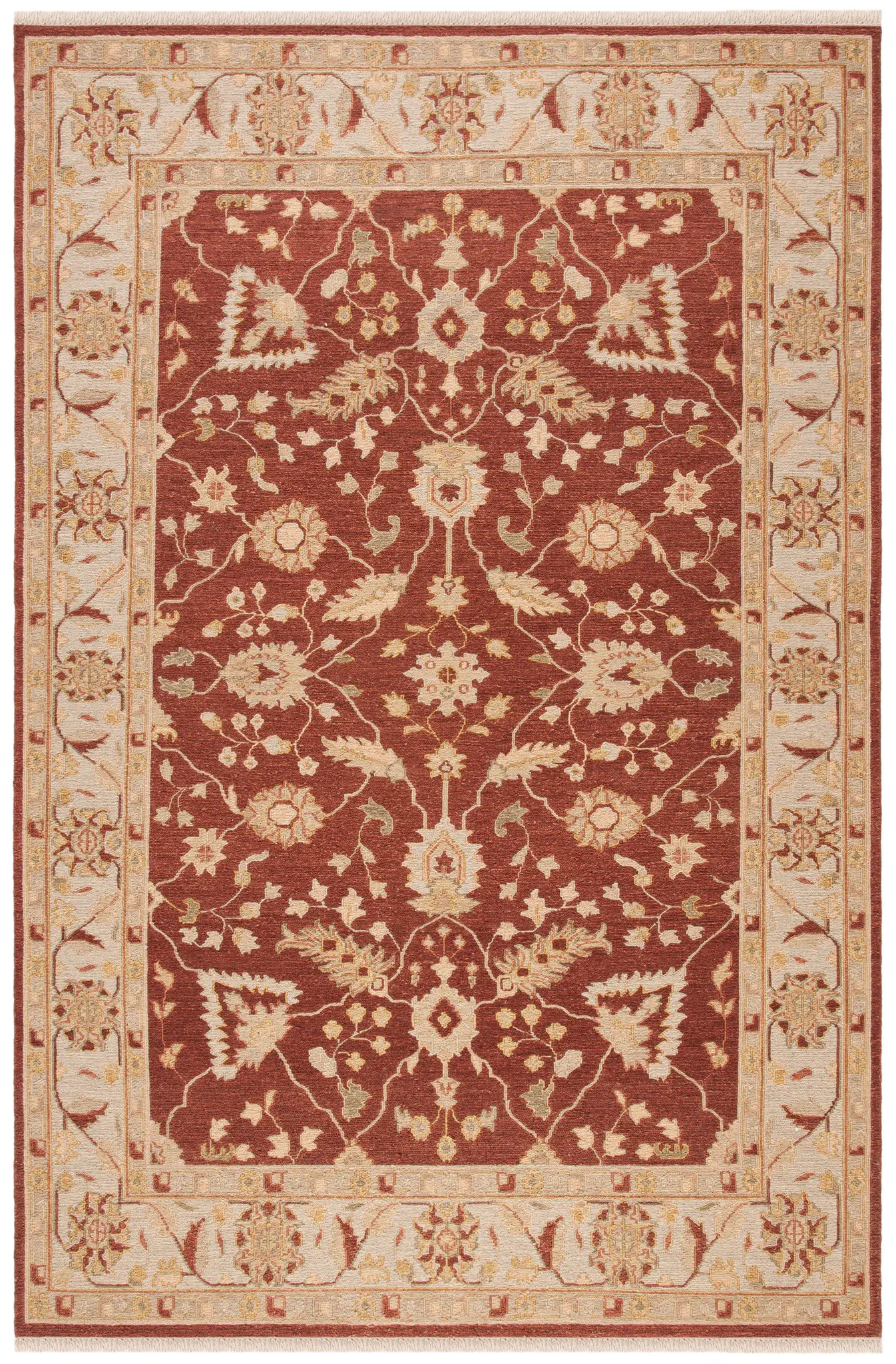 Sumak Traditional Floral Wool Rug