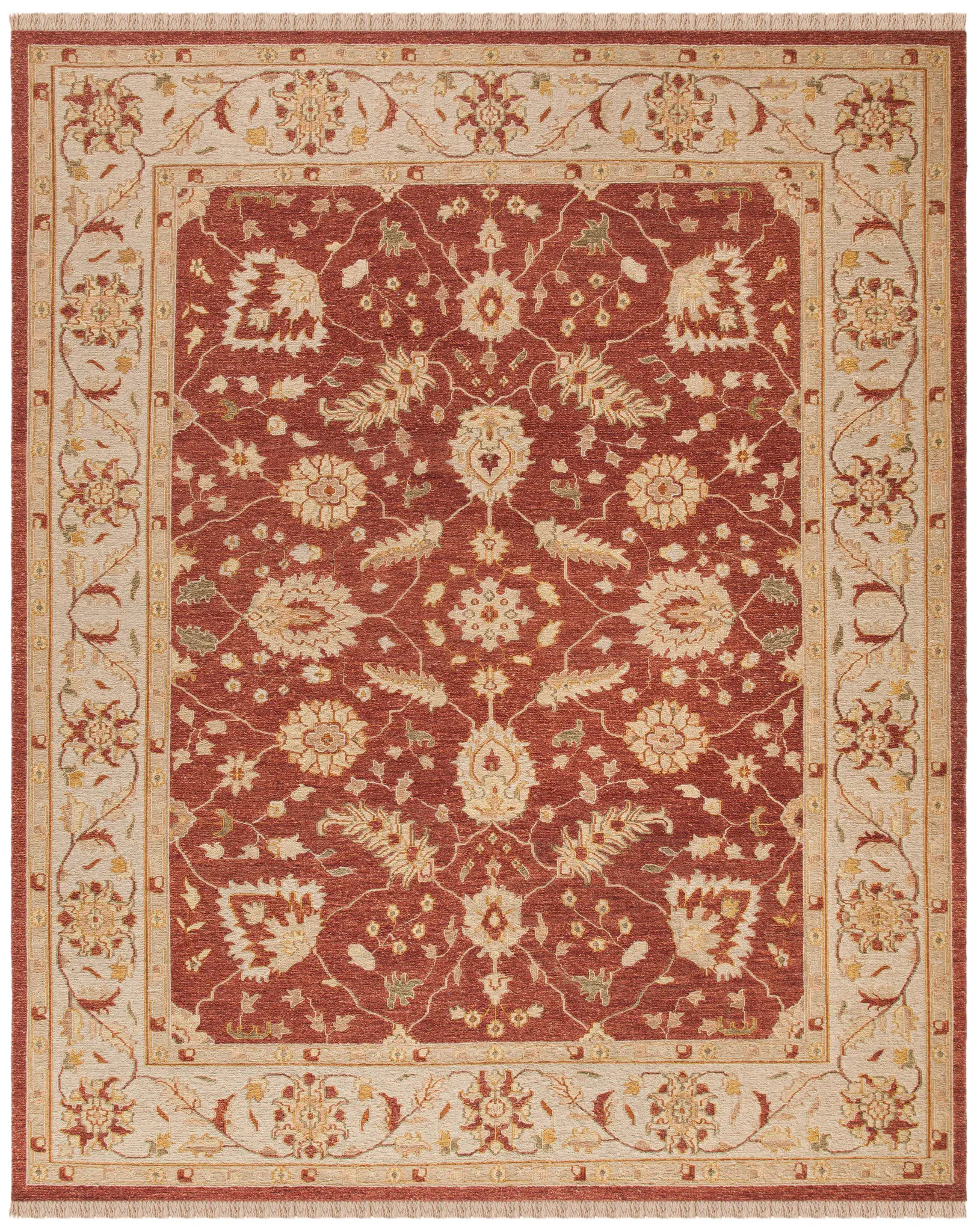 Sumak Traditional Floral Wool Rug