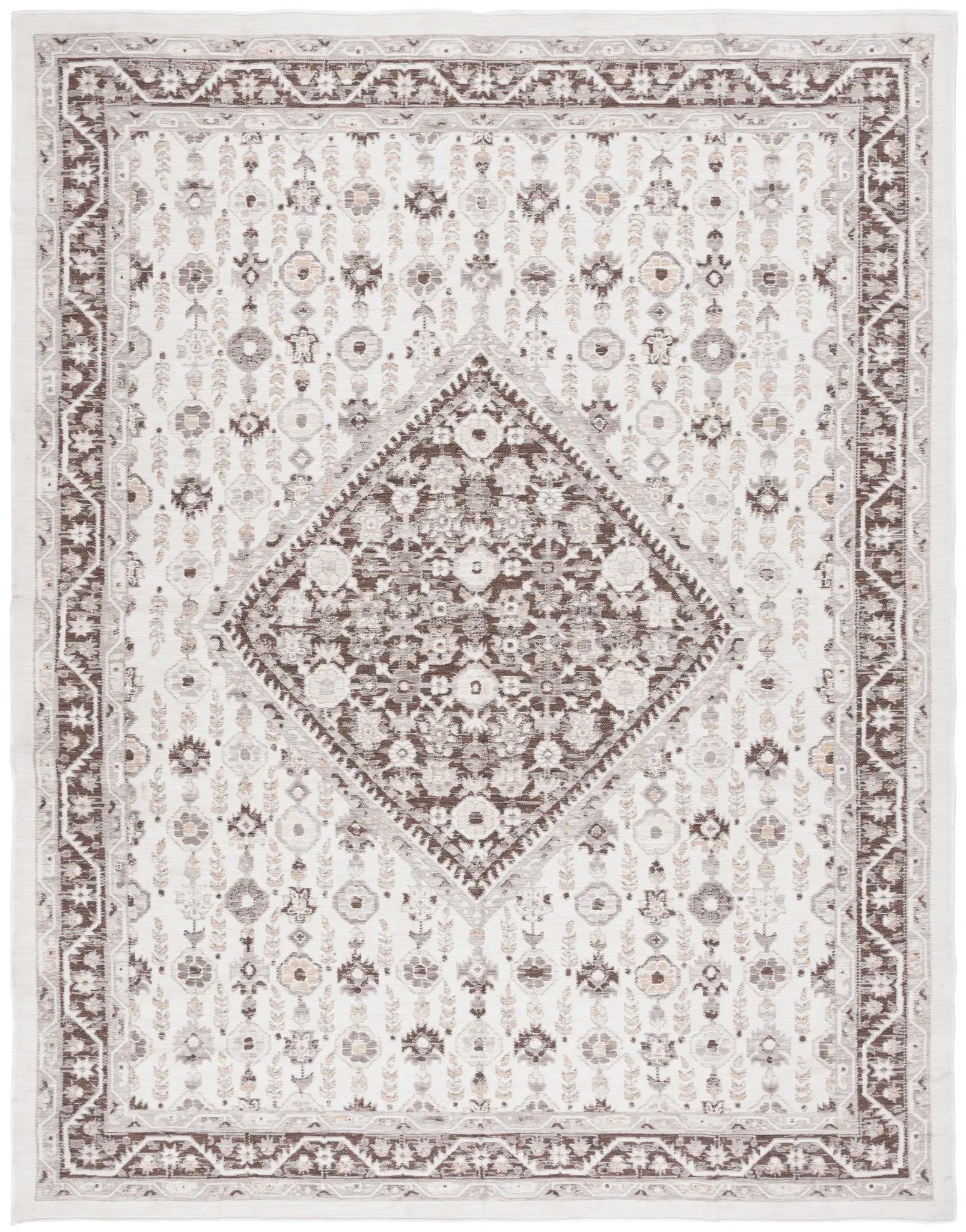 Sunrise Traditional Medallion Outdoor Rug