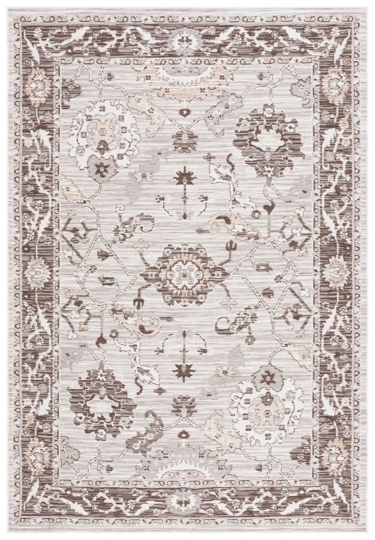 Sunrise Traditional Medallion Outdoor Rug