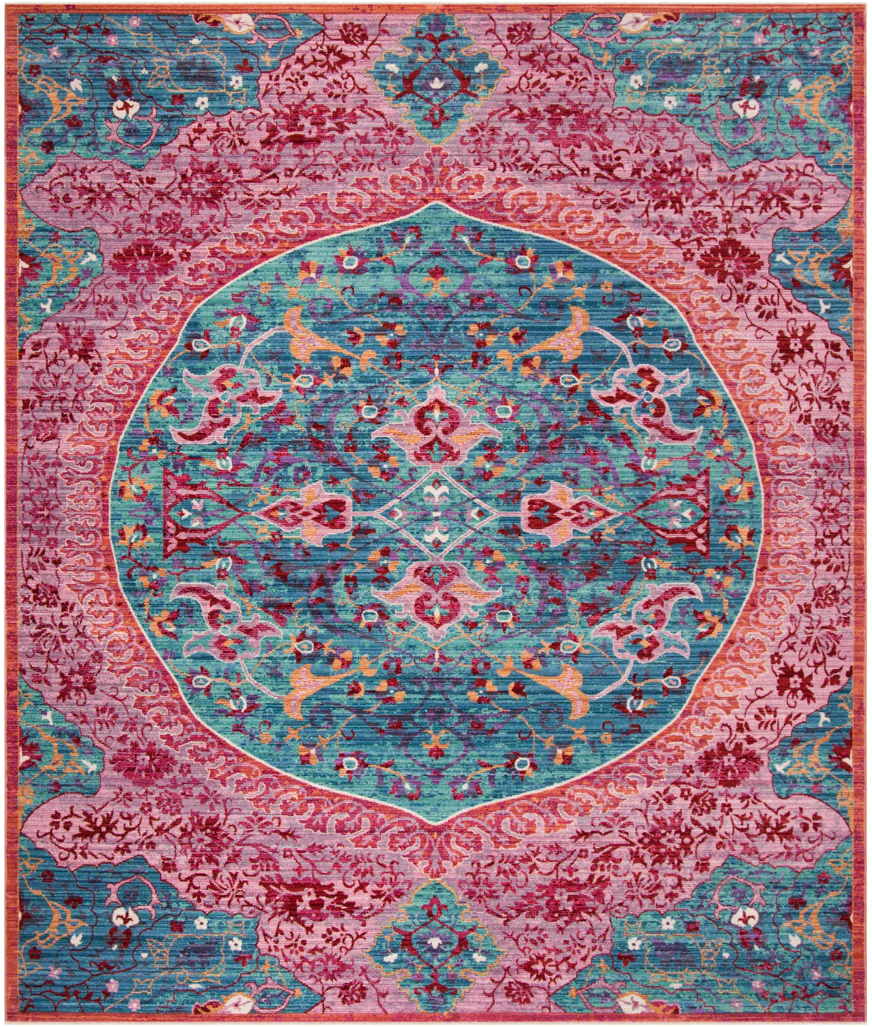 Sutton Floral Medallion Rug