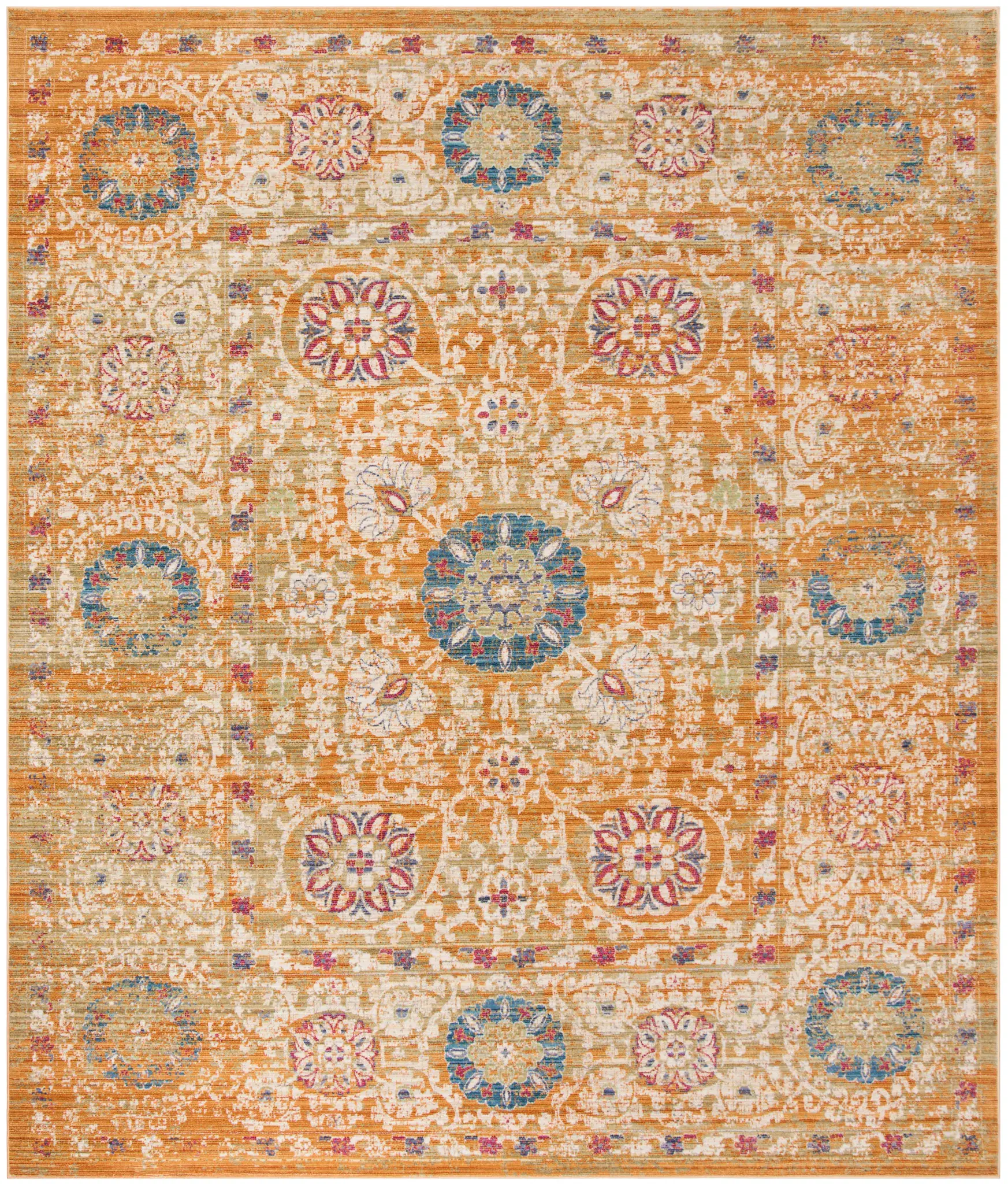 Sutton Medallion Bordered Rug