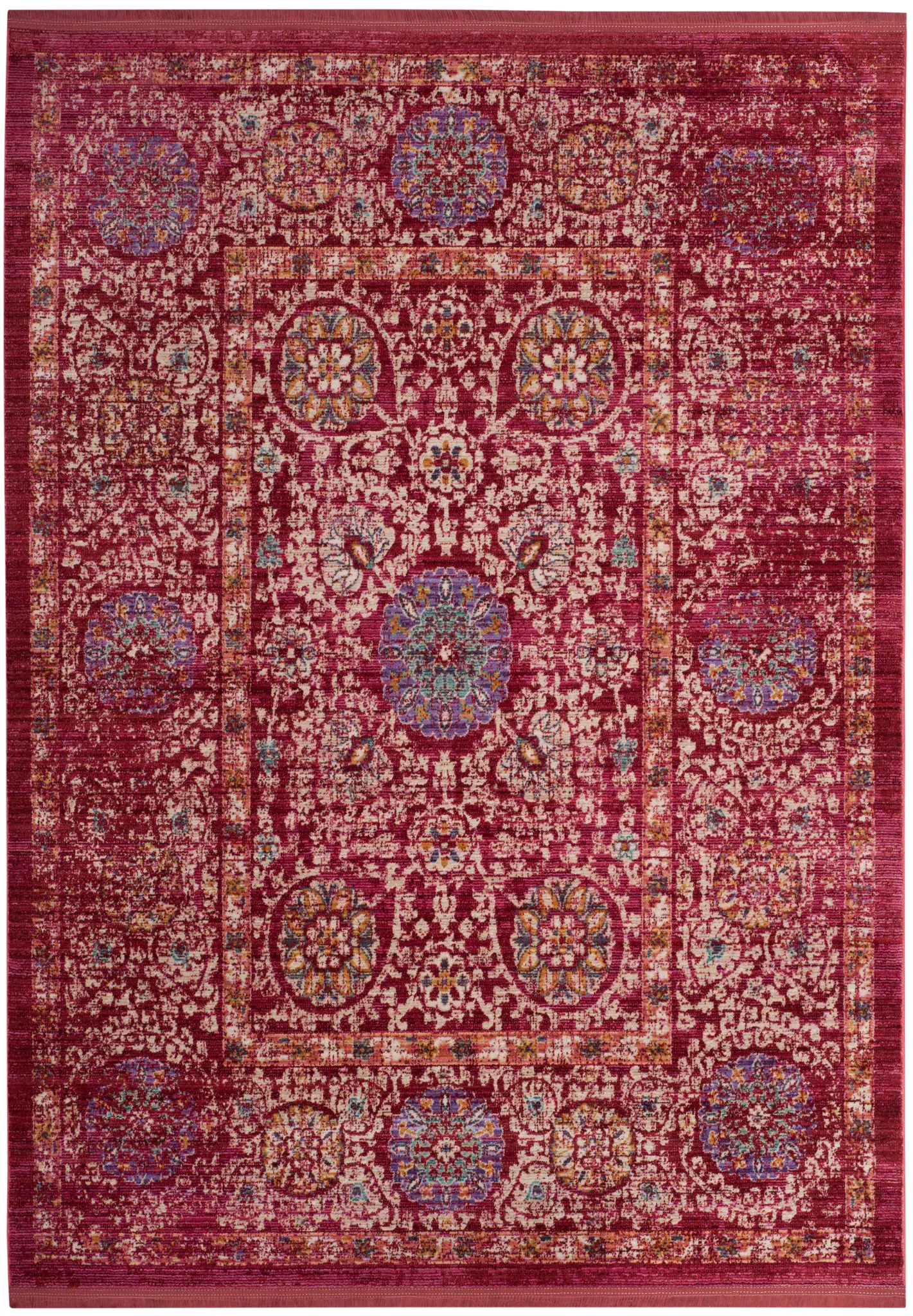 Sutton Medallion Bordered Rug