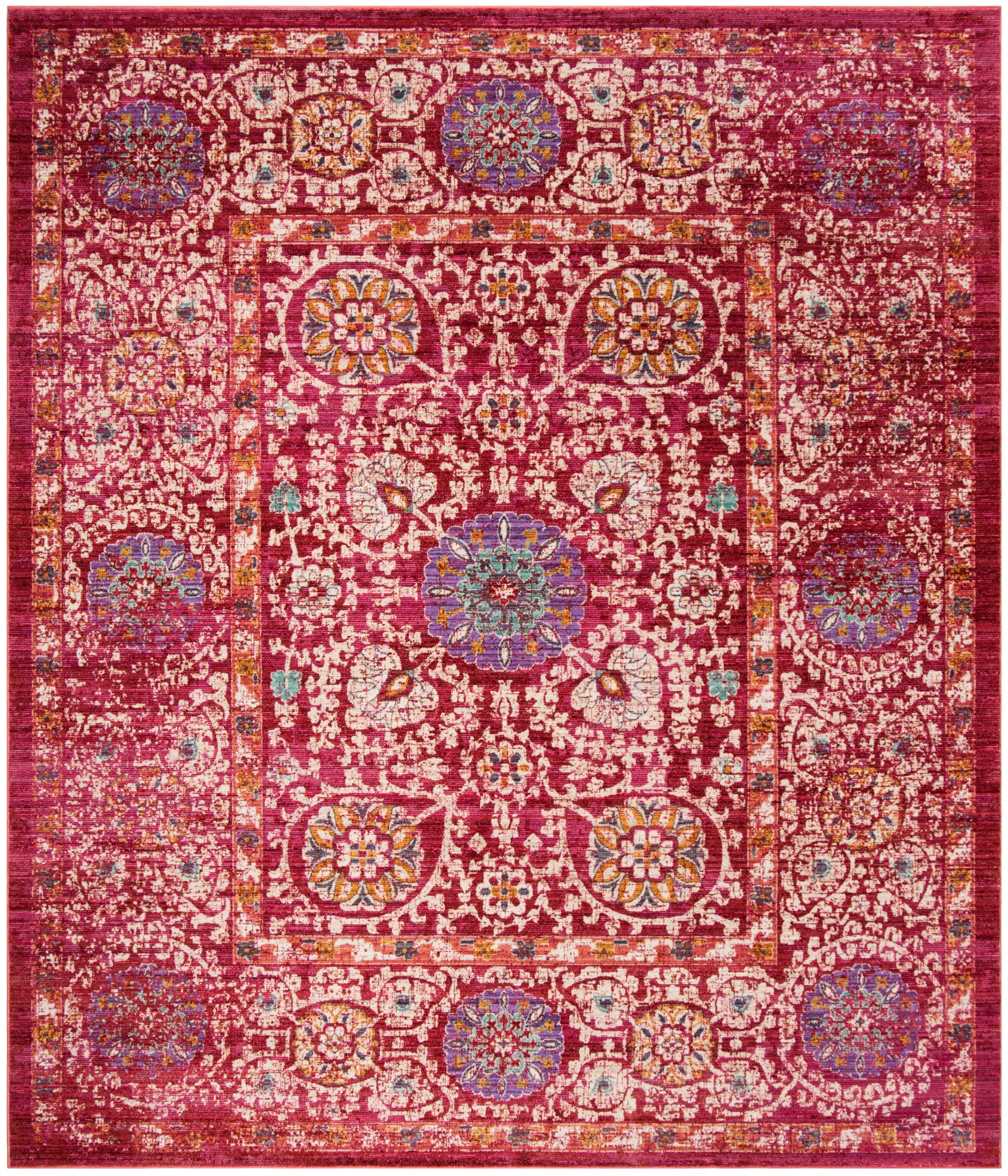 Sutton Medallion Bordered Rug