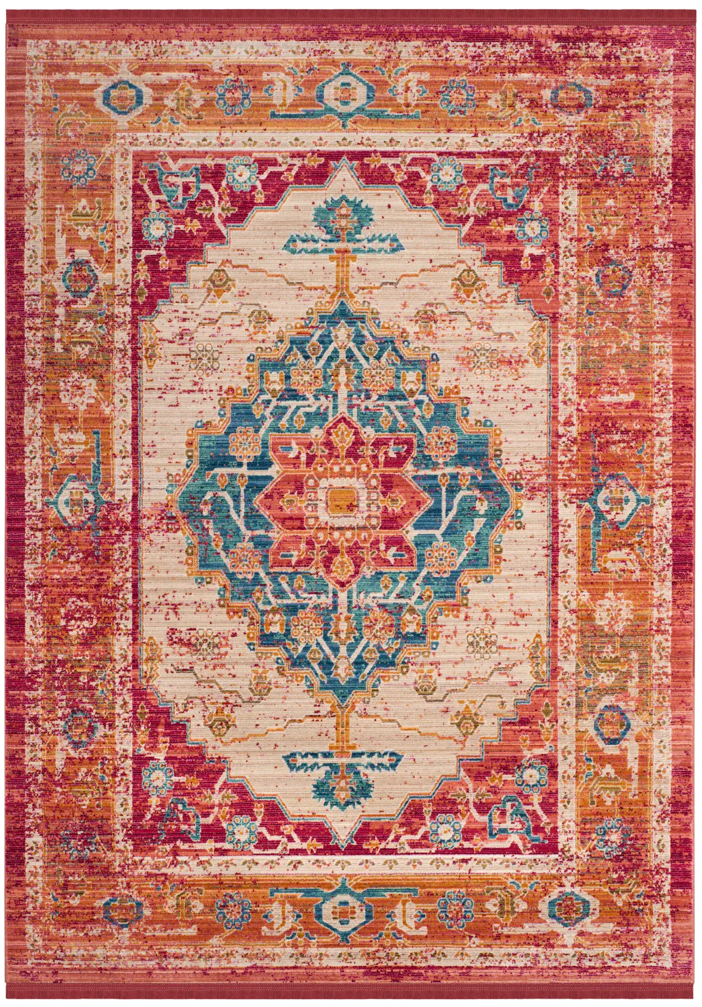 Sutton Geometric Medallion Rug