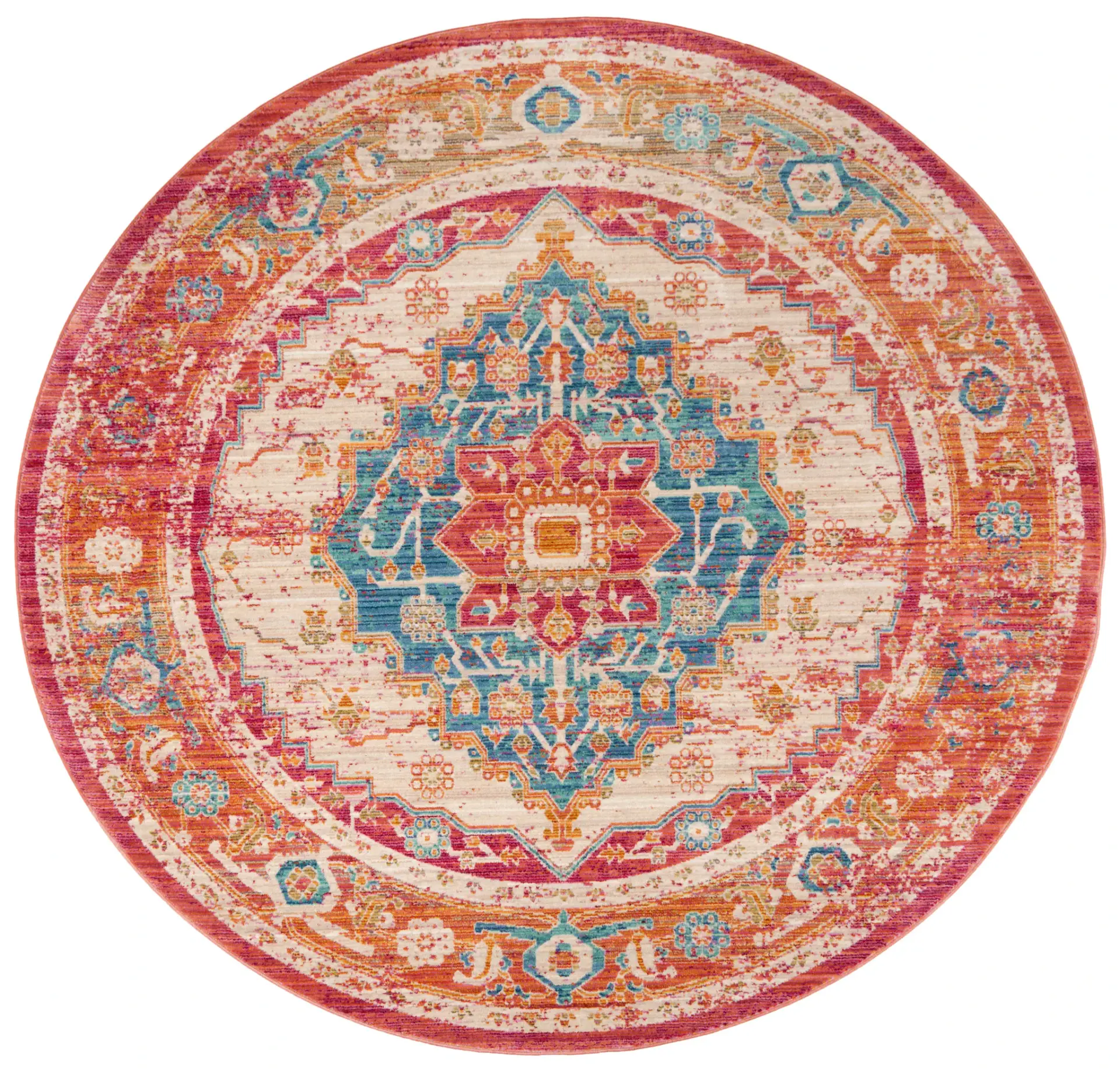 Sutton Geometric Medallion Rug