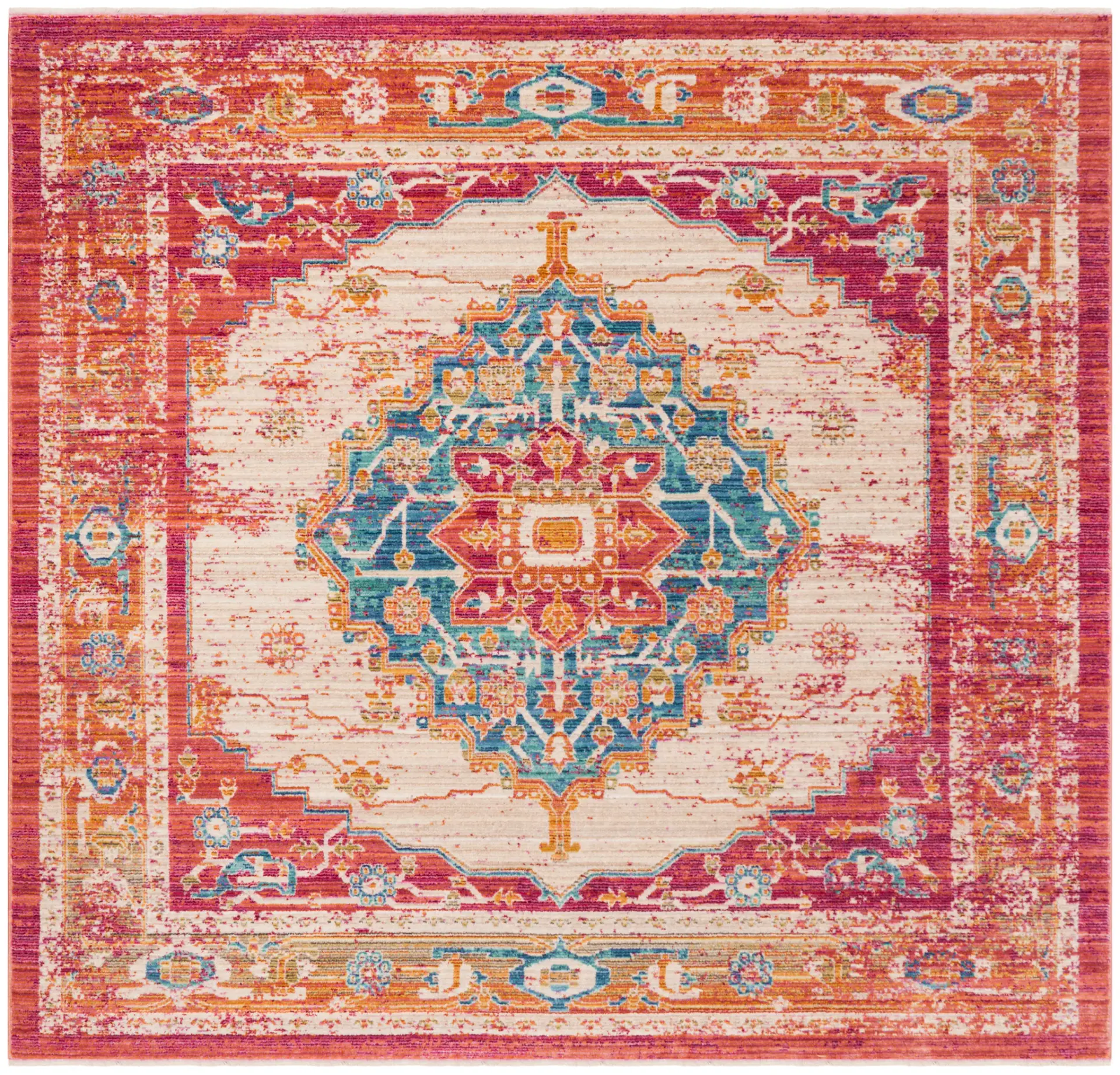 Sutton Geometric Medallion Rug