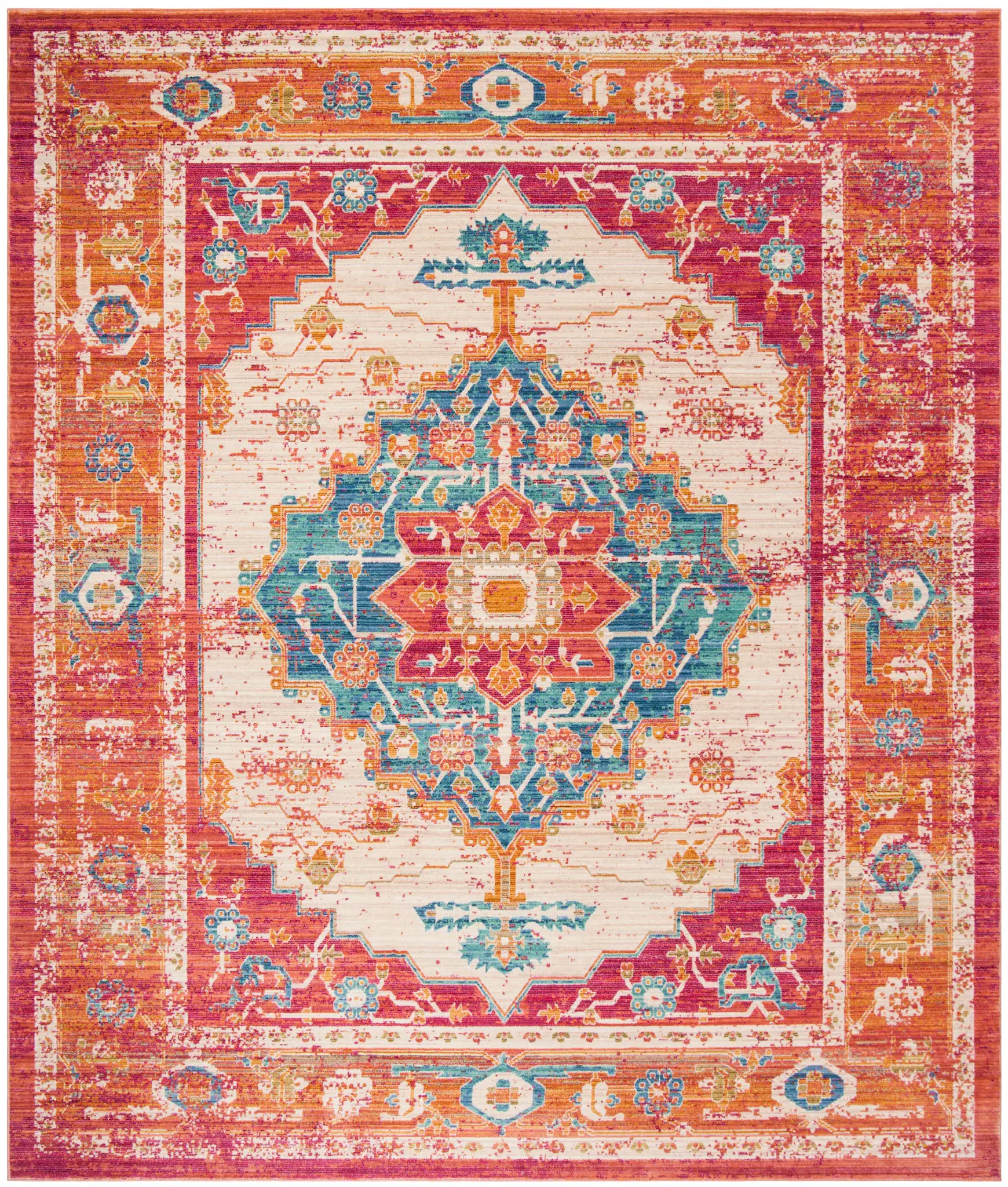 Sutton Geometric Medallion Rug