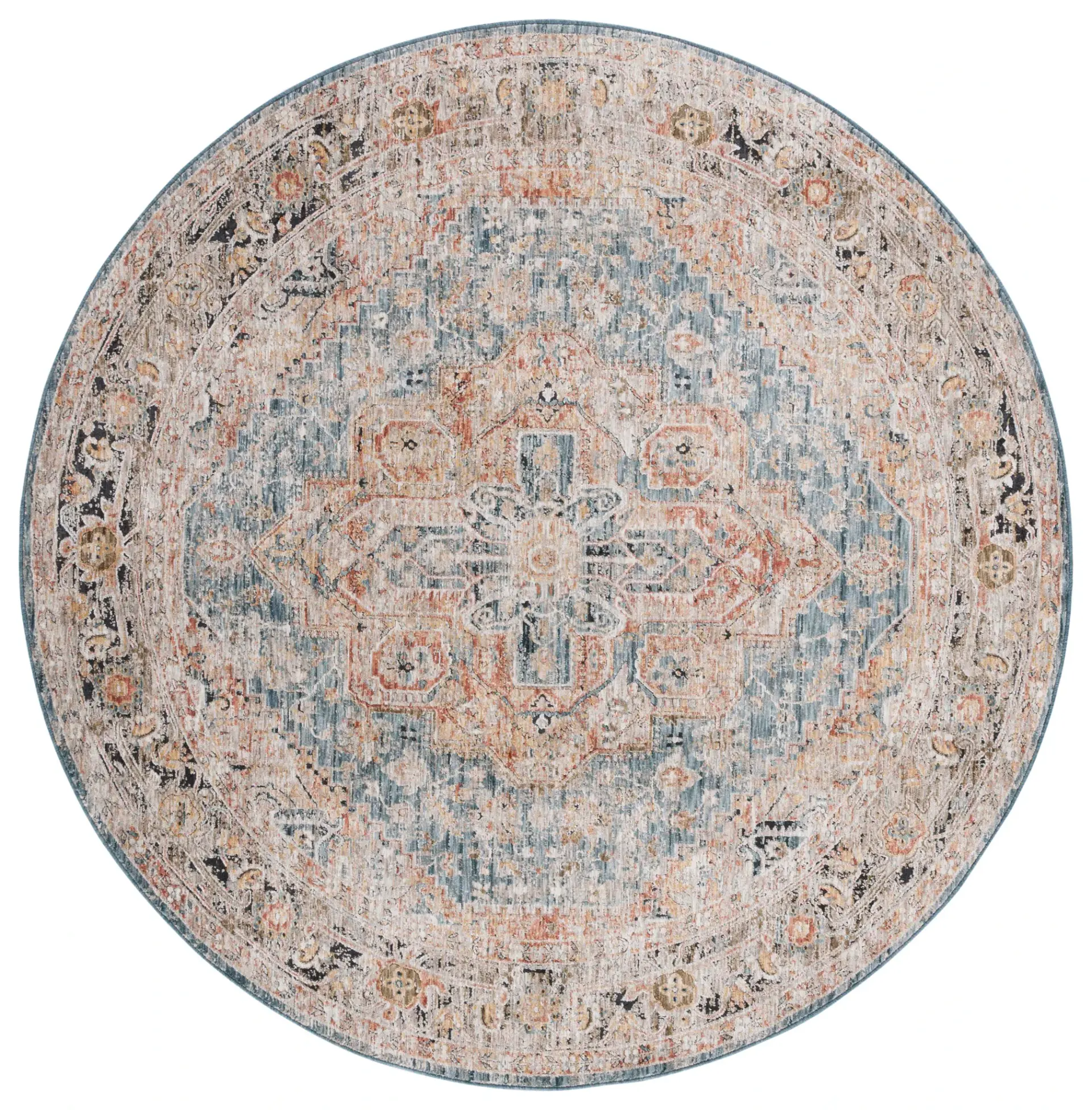Silverado Medallion Border Rug