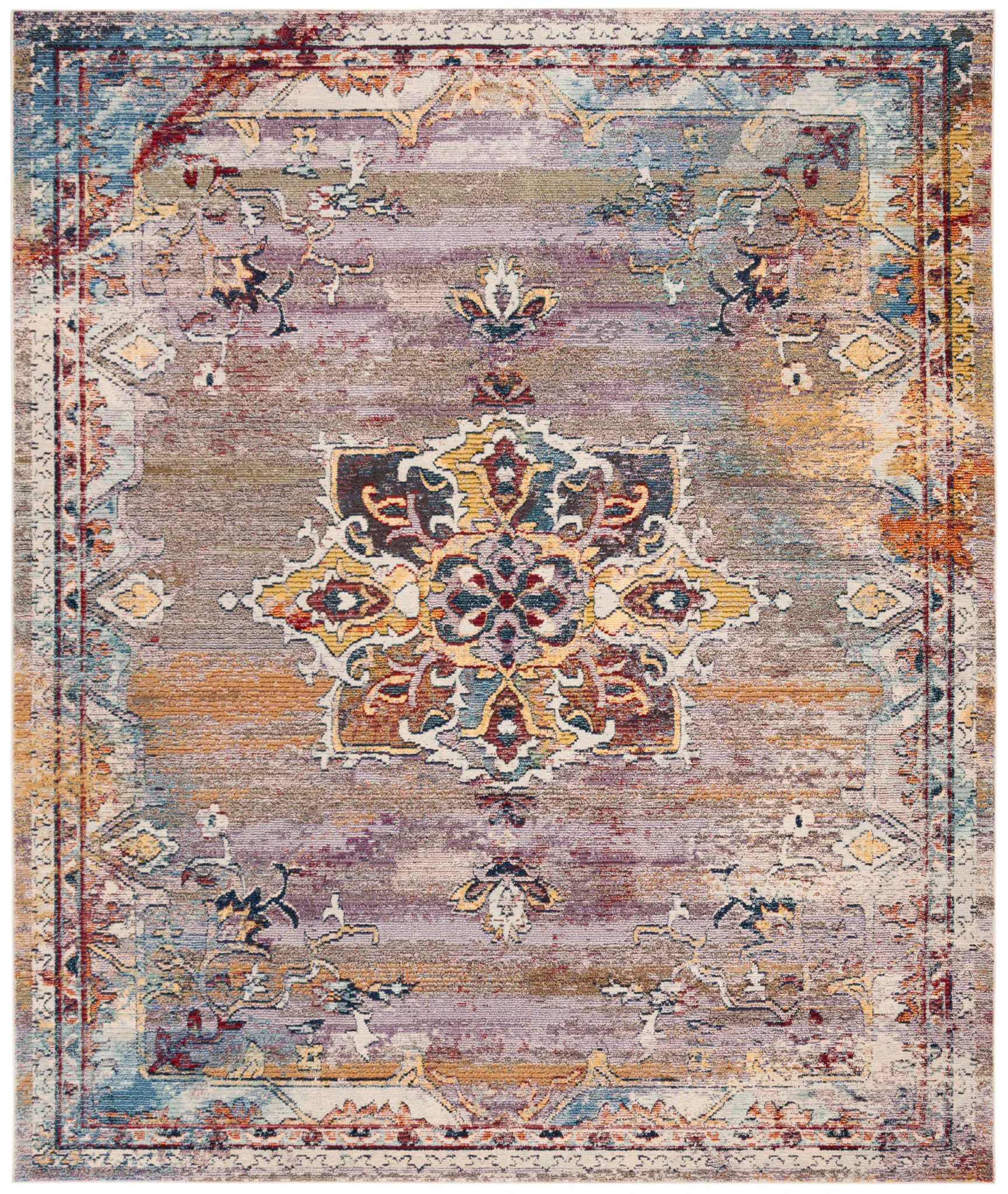 Savannah Distressed Medallion Rug
