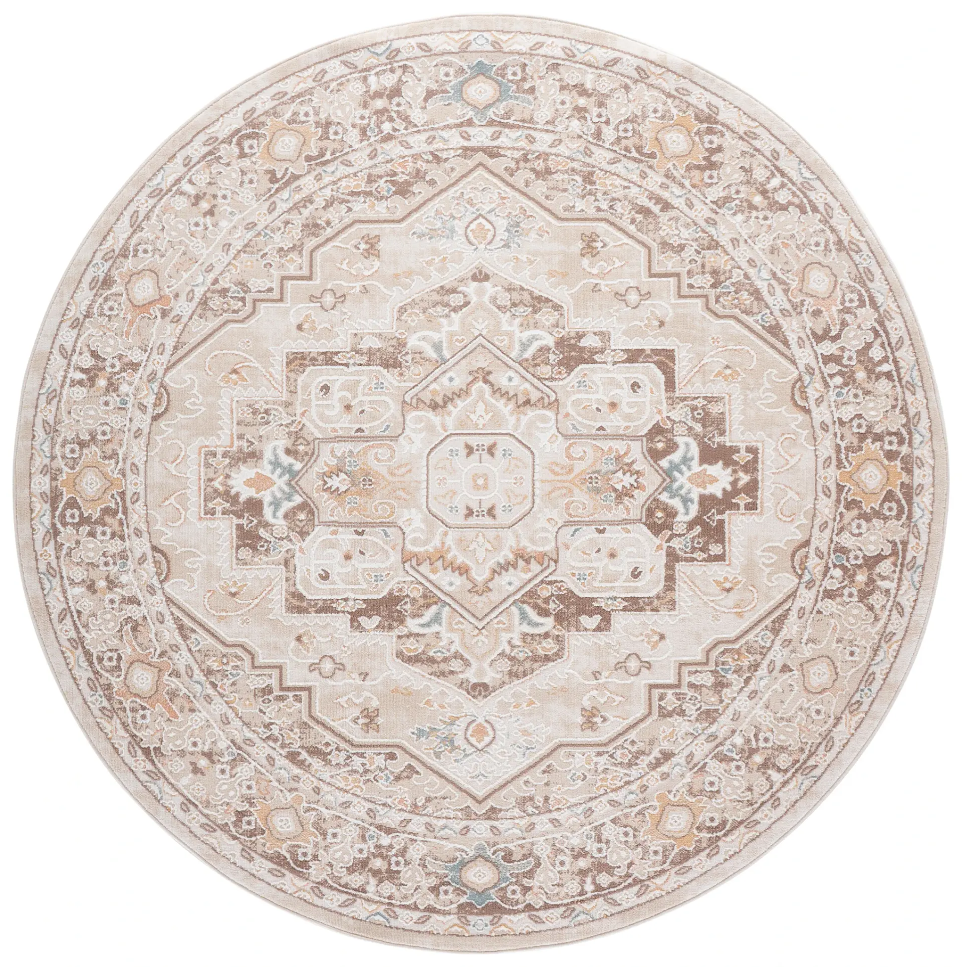 Sydney Distressed Medallion Rug