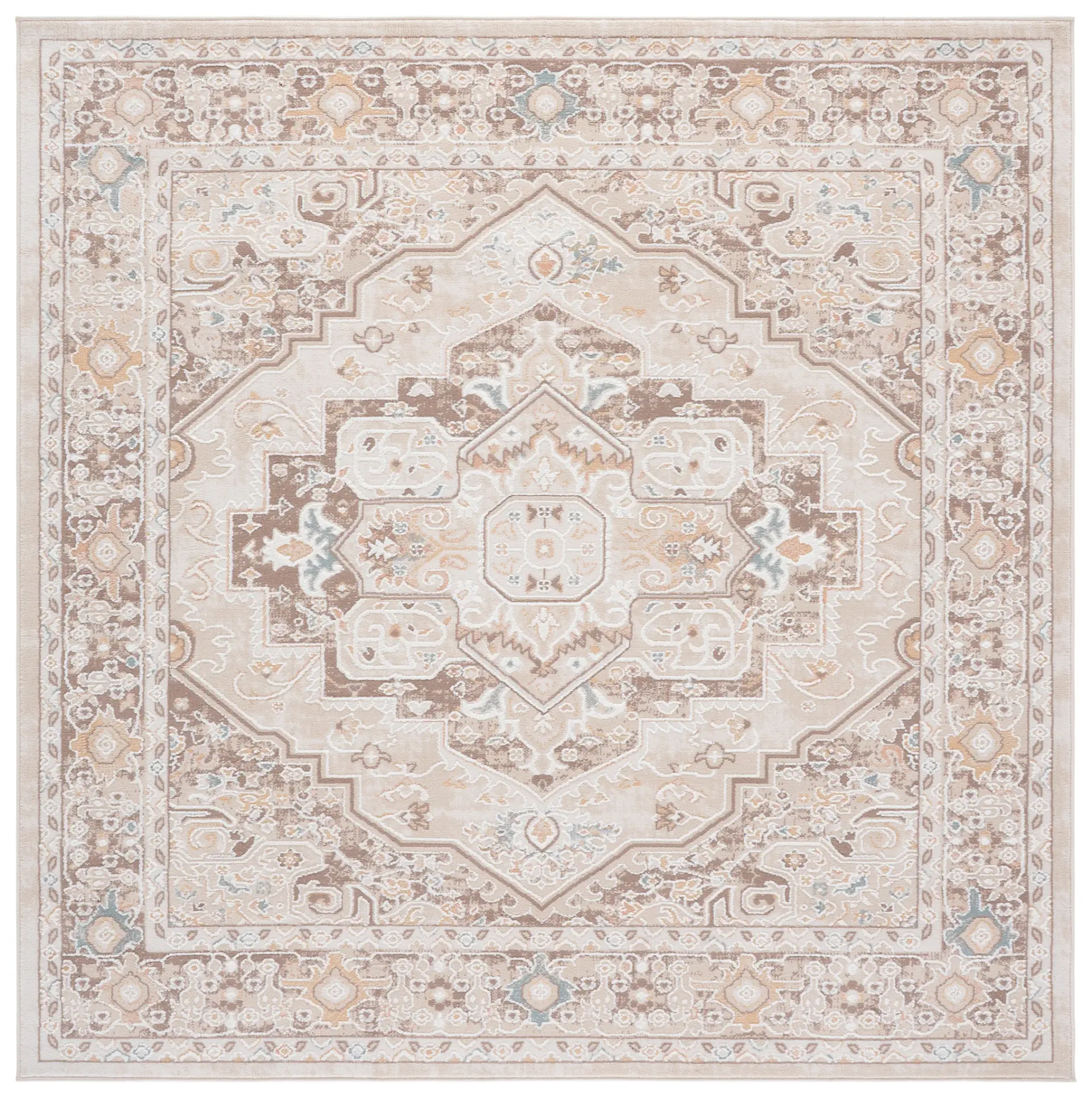 Sydney Distressed Medallion Rug