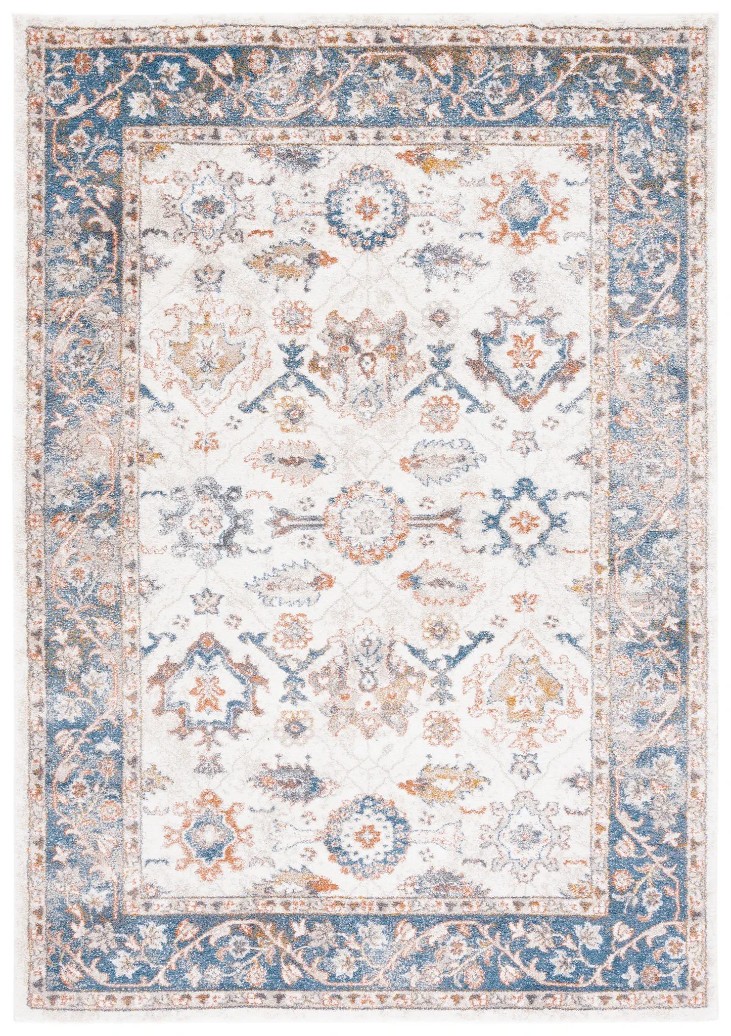 Symphony Framed Floral Rug