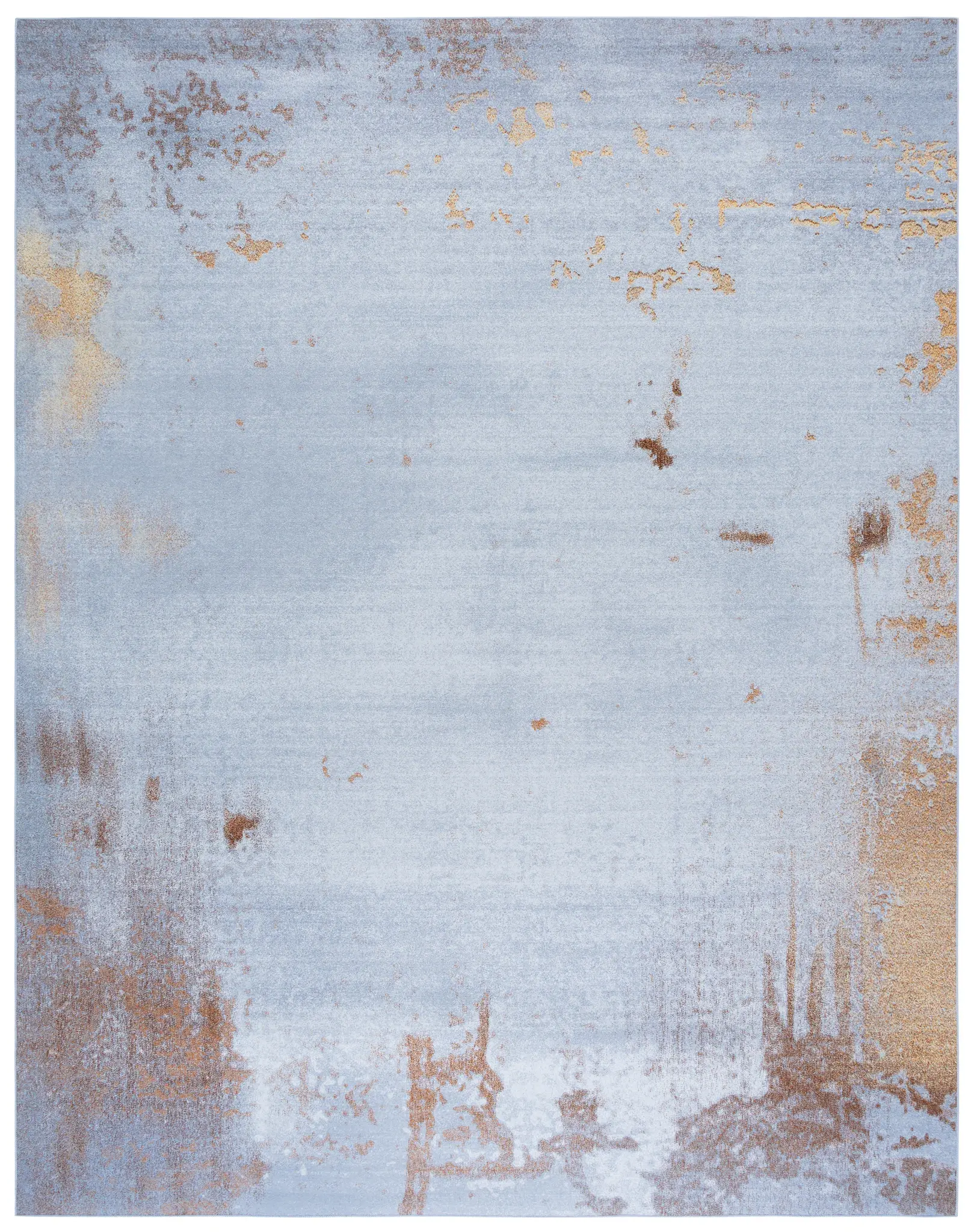 Tacoma Abstract Bordered Washable Rug