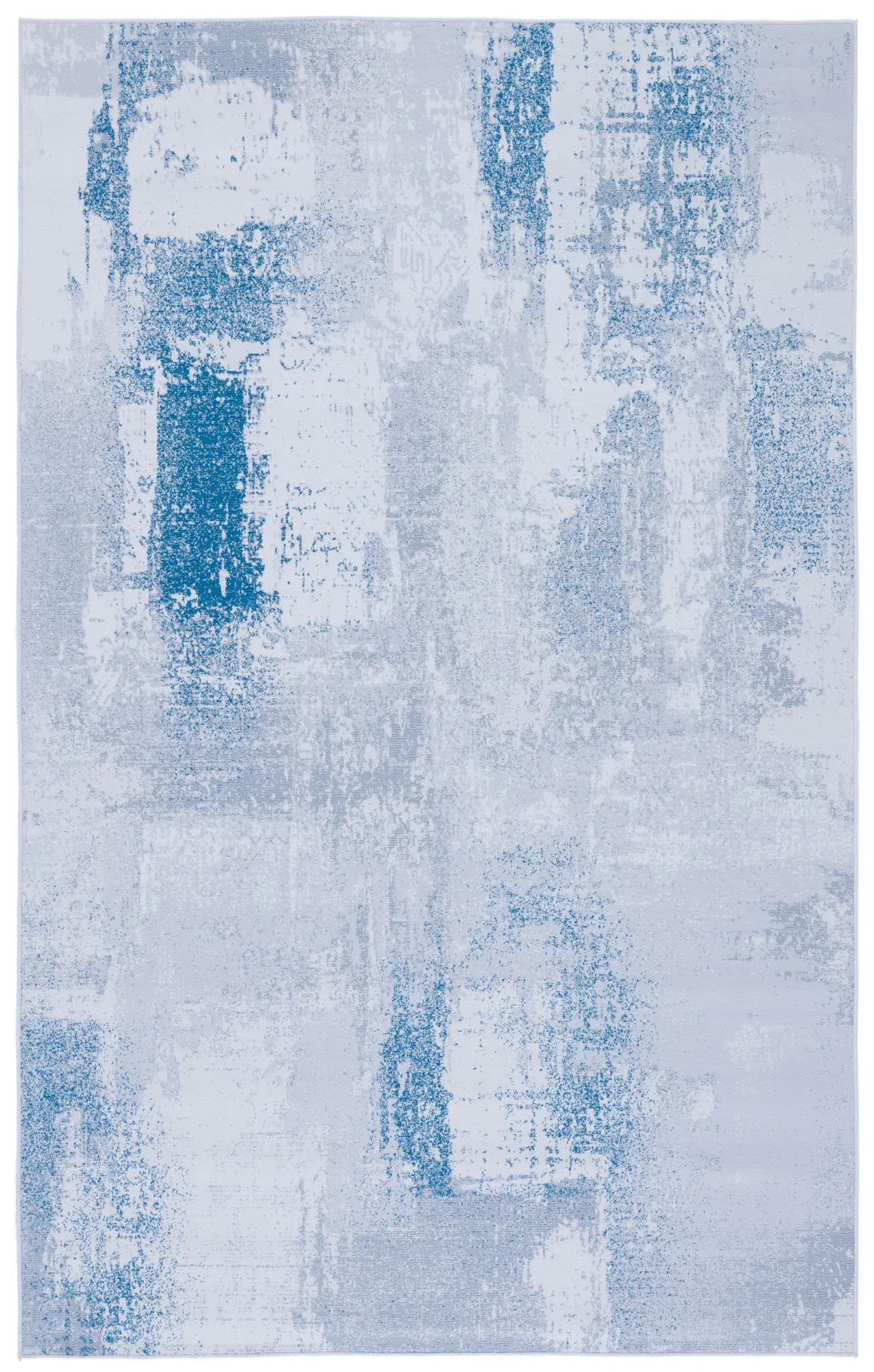 Tacoma Abstract Patchwork Washable Rug