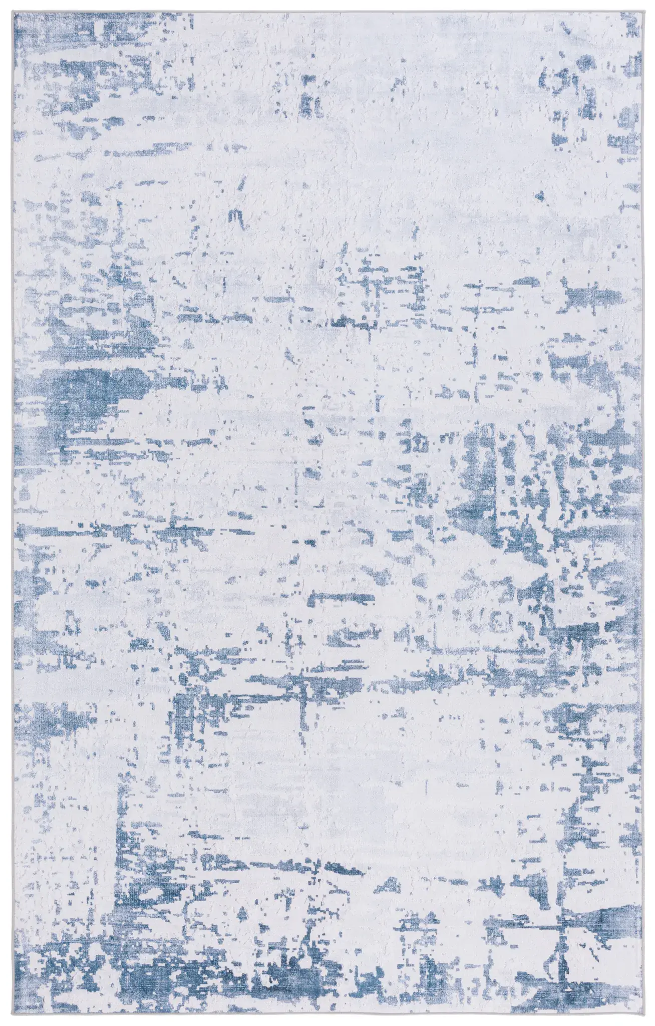 Tacoma Horizontal Abstract Washable Rug